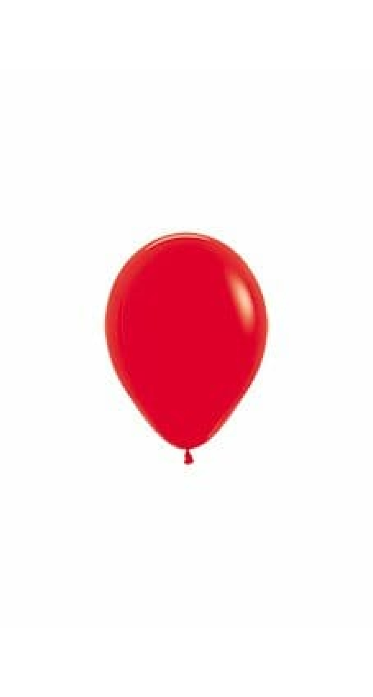 Fashion Solid - Red Latex Balloon - (5" / 12cm)