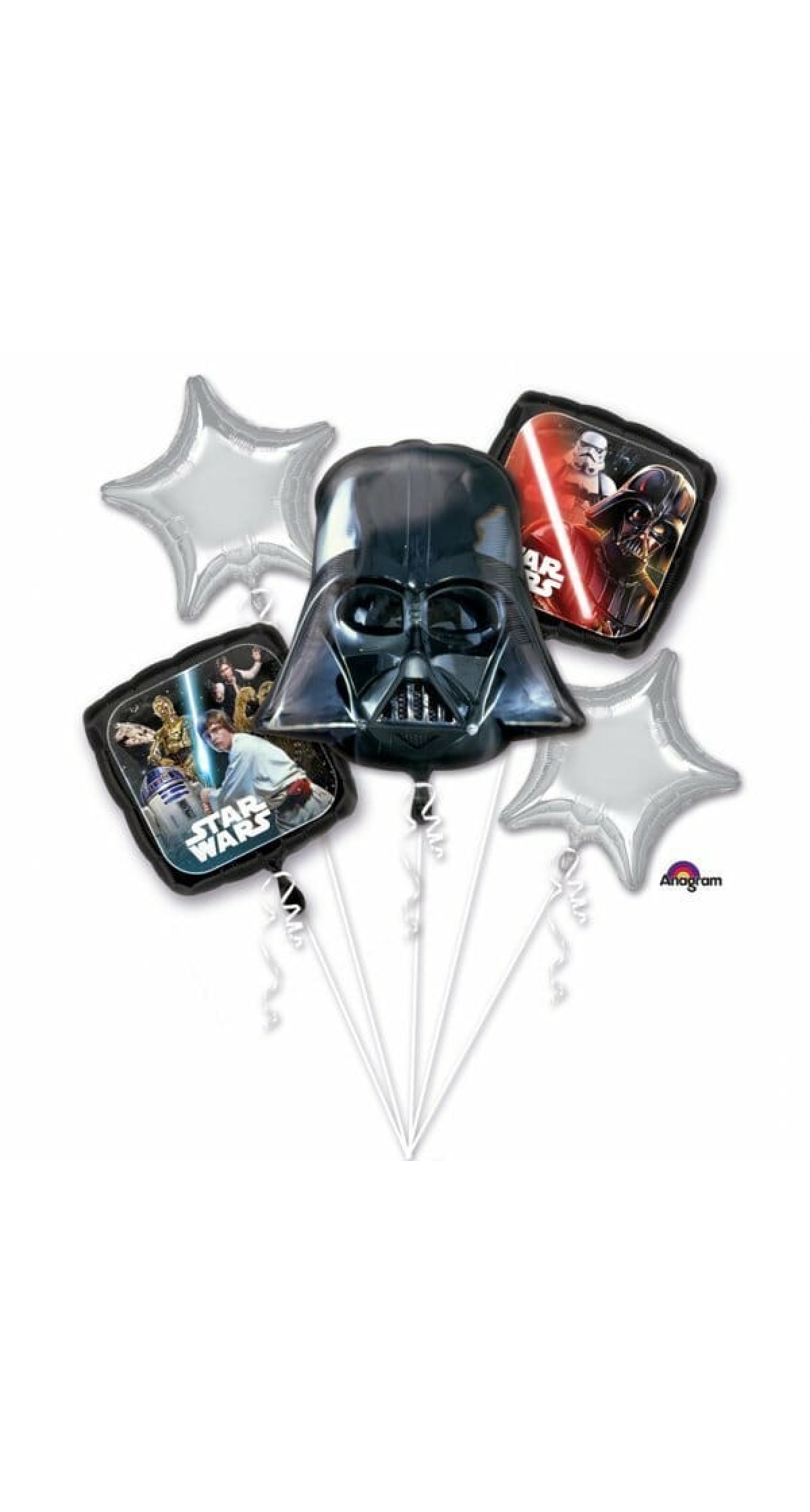 Star Wars Classic Bouquet Foil Balloons - 5pk
