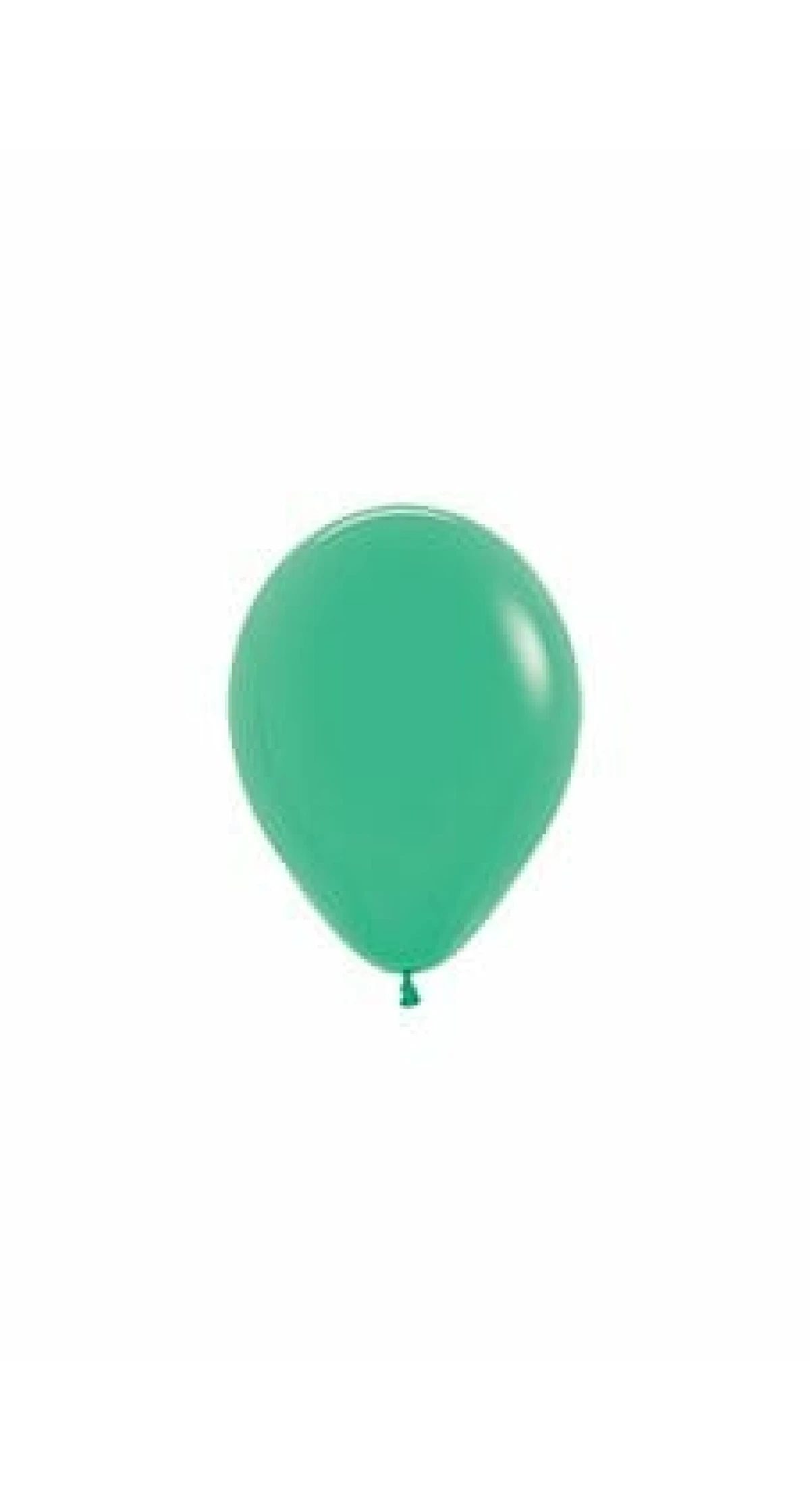 Fashion Solid - Green Latex Balloon - (5" / 12cm)