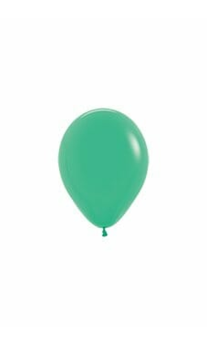 Fashion Solid - Green Latex Balloon - (5" / 12cm)