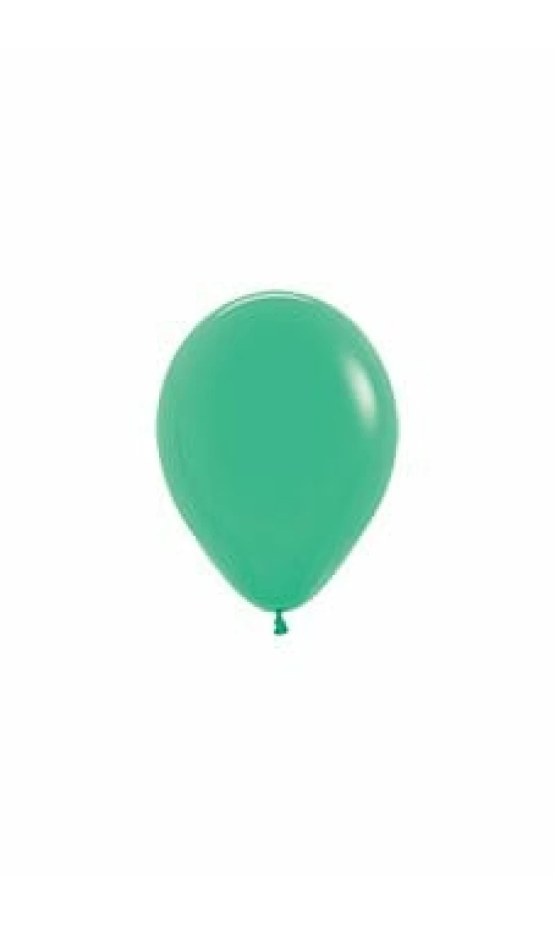 Fashion Solid - Green Latex Balloon - (5" / 12cm)