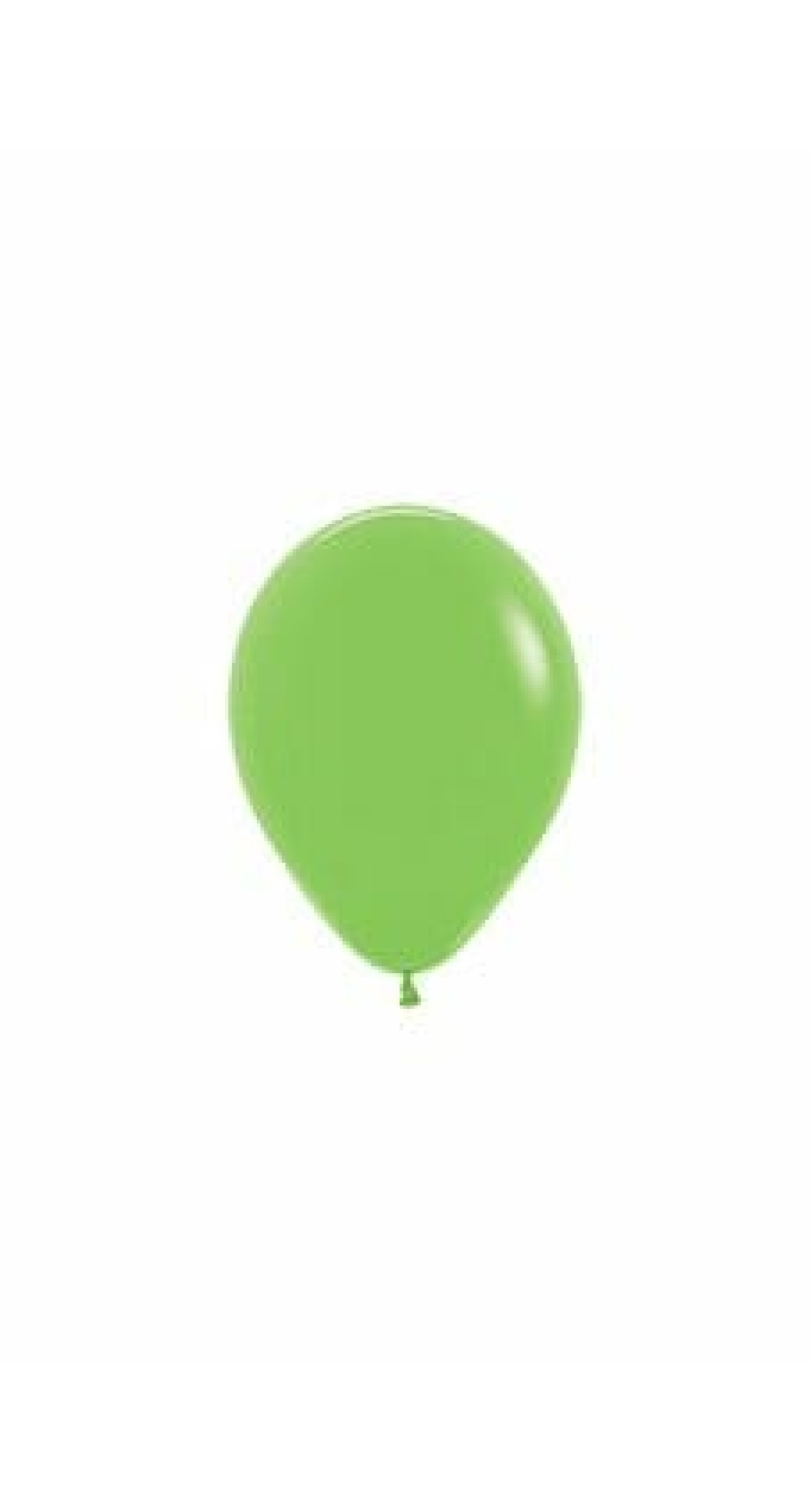 Fashion Solid - Lime Green Latex Balloon - (5" / 12cm)
