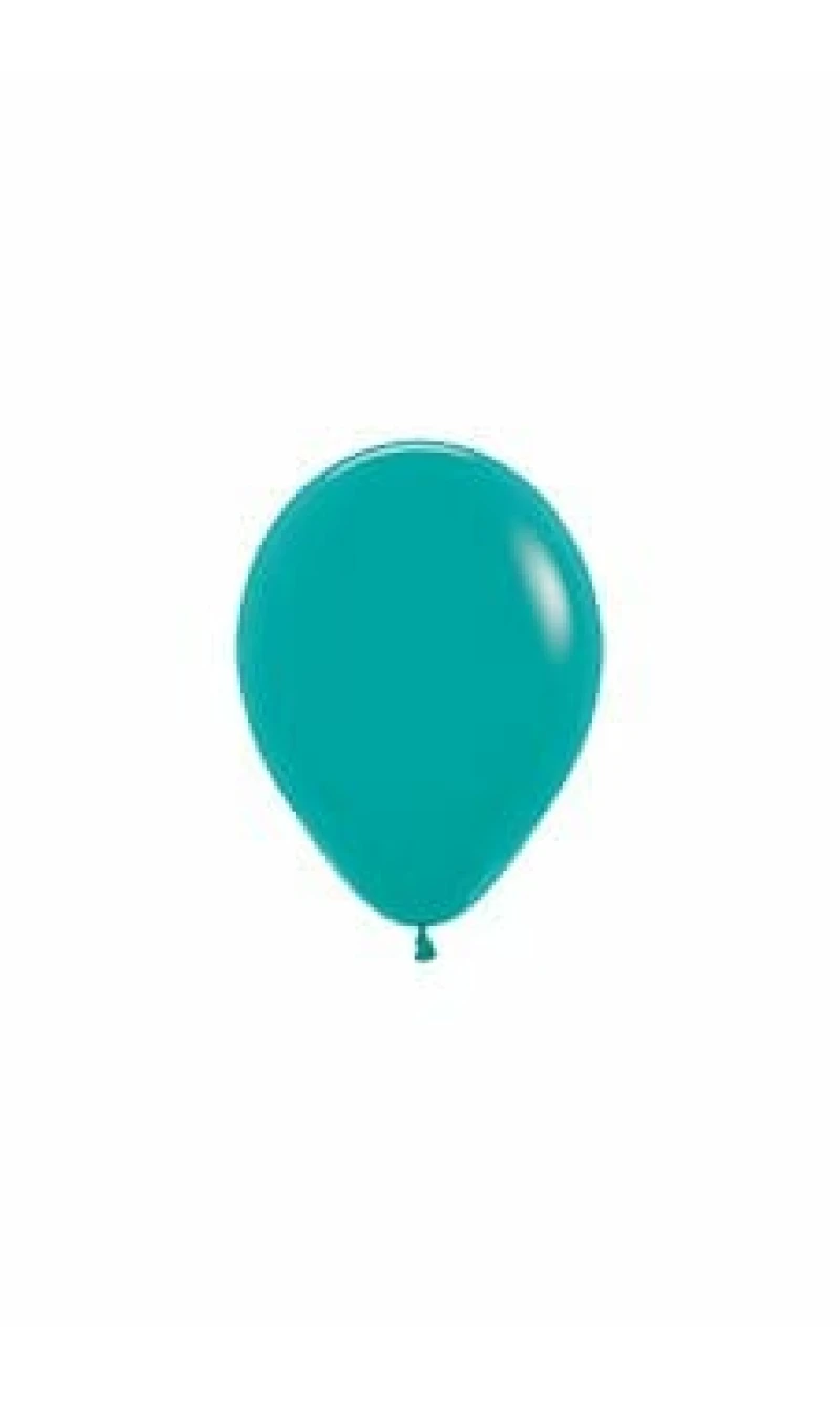 Fashion Solid - Turquoise Green Latex Balloon - (5" / 12cm)