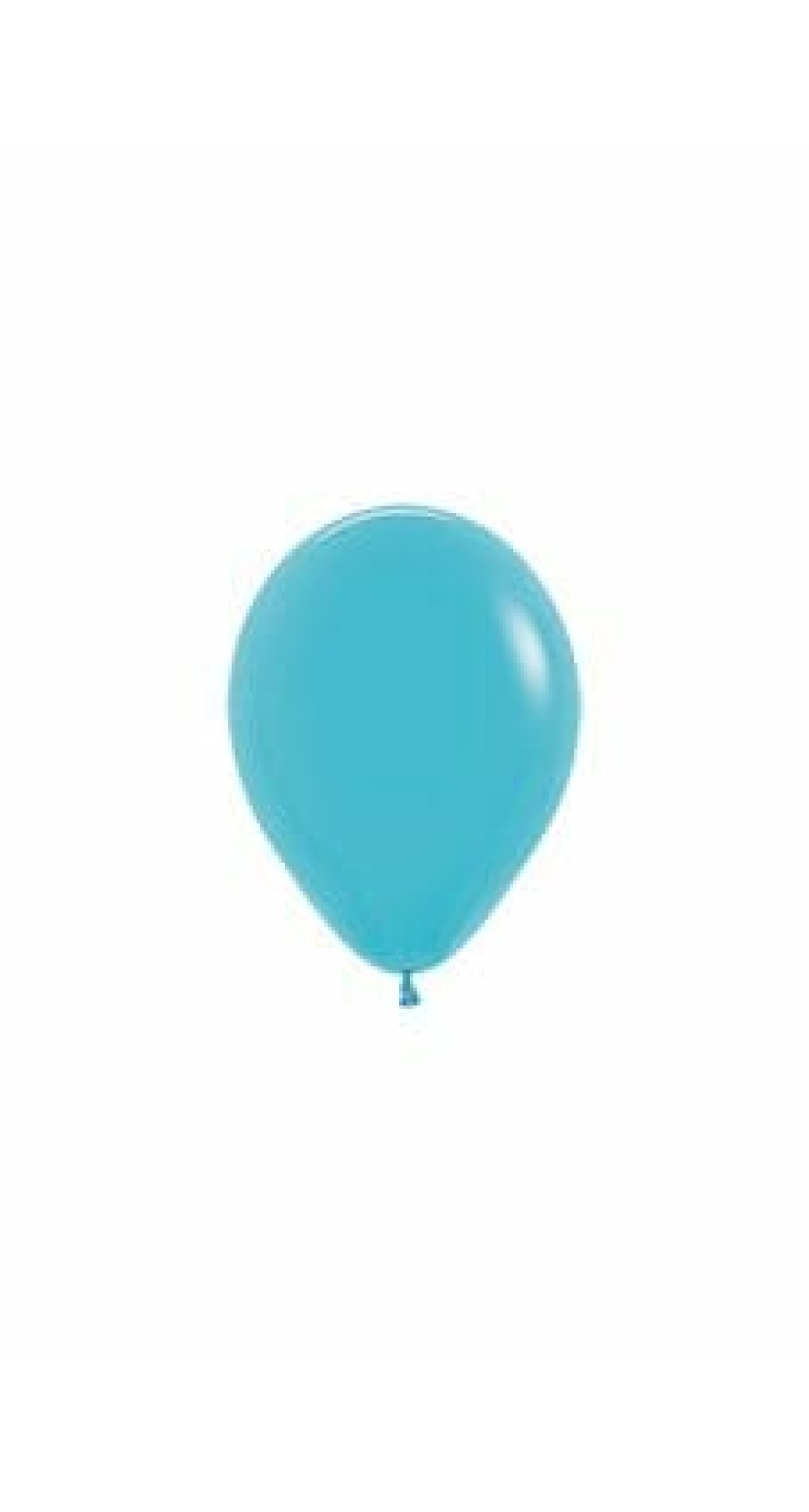 Fashion Solid - Aquamarina Latex Balloon - (5" / 12cm)