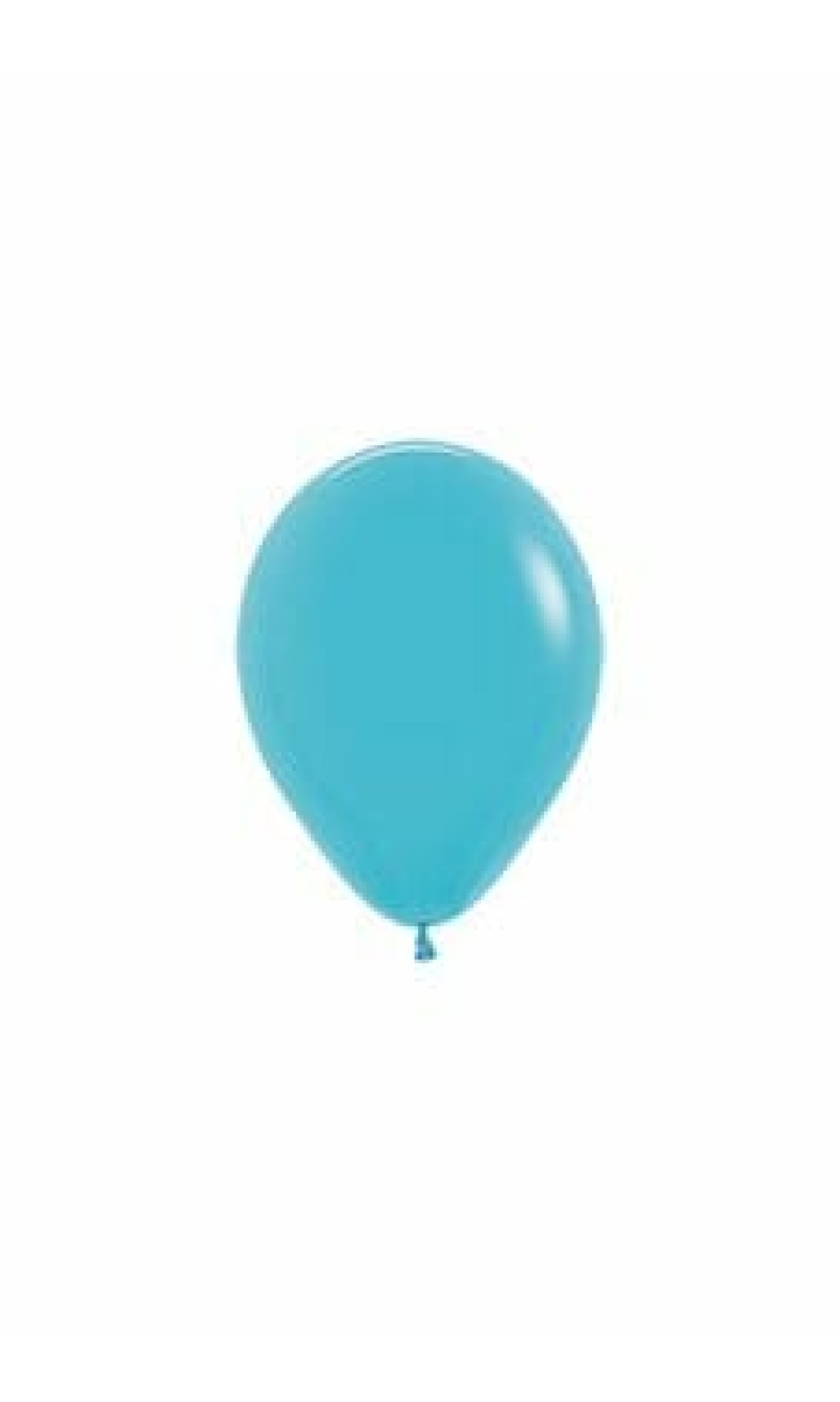 Fashion Solid - Aquamarina Latex Balloon - (5" / 12cm)