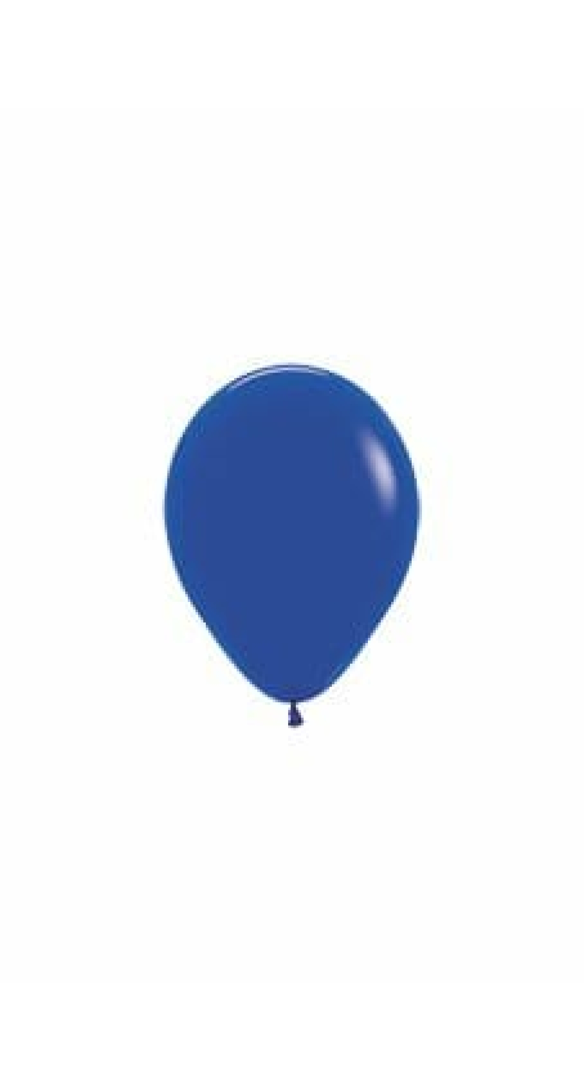 Fashion Solid - Royal Blue Latex Balloon - (5" / 12cm)