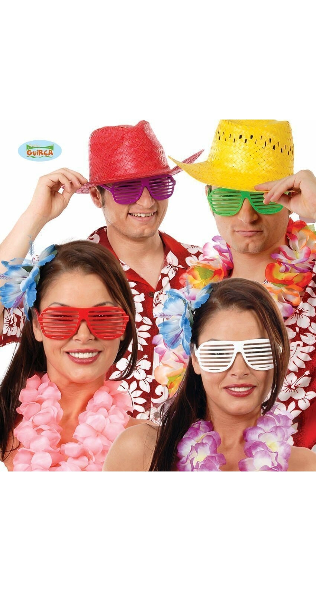 Assorted Hawaiian Shutter Glasses