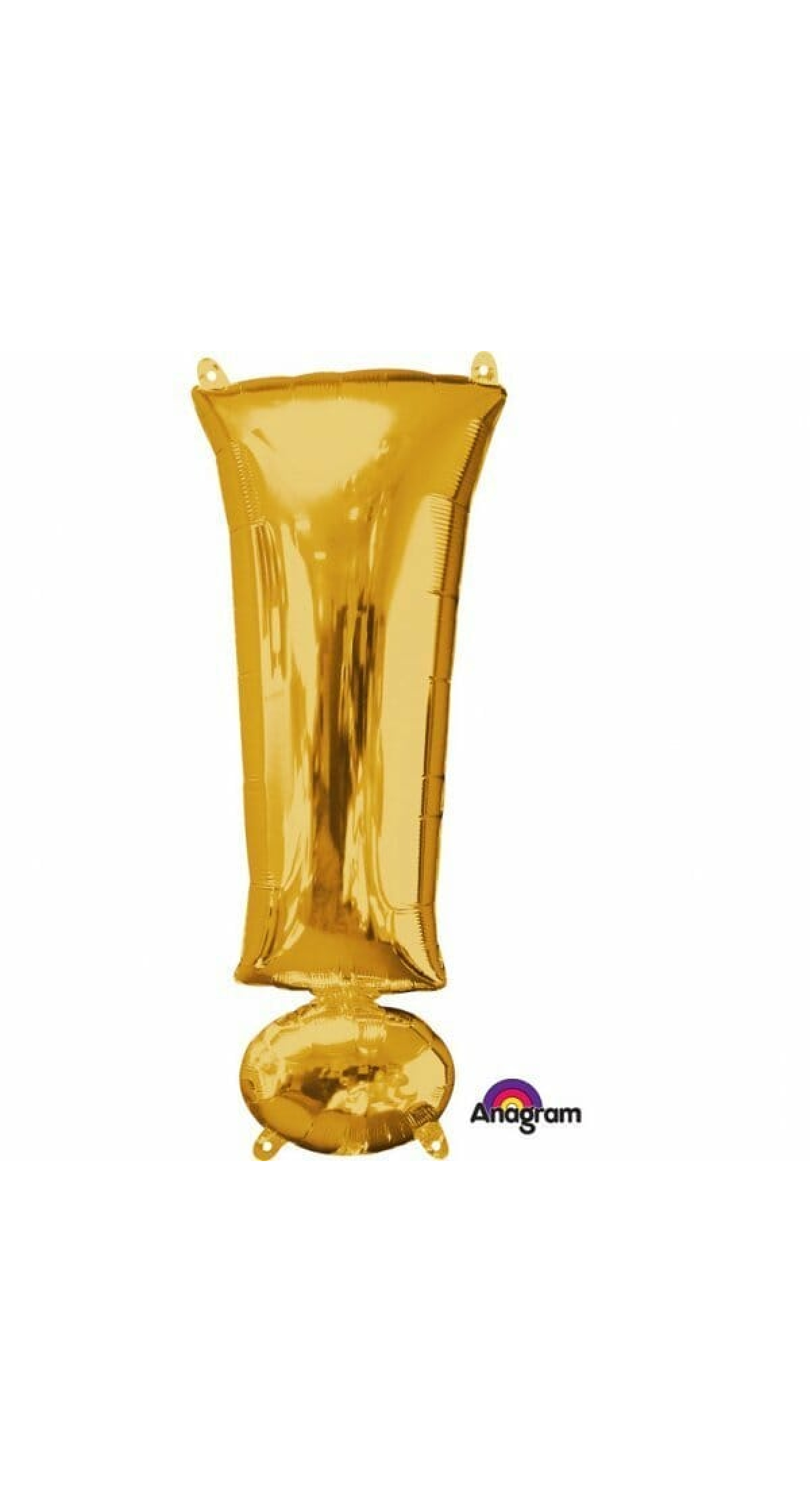 Gold Symbol "!" Foil Balloon 36''