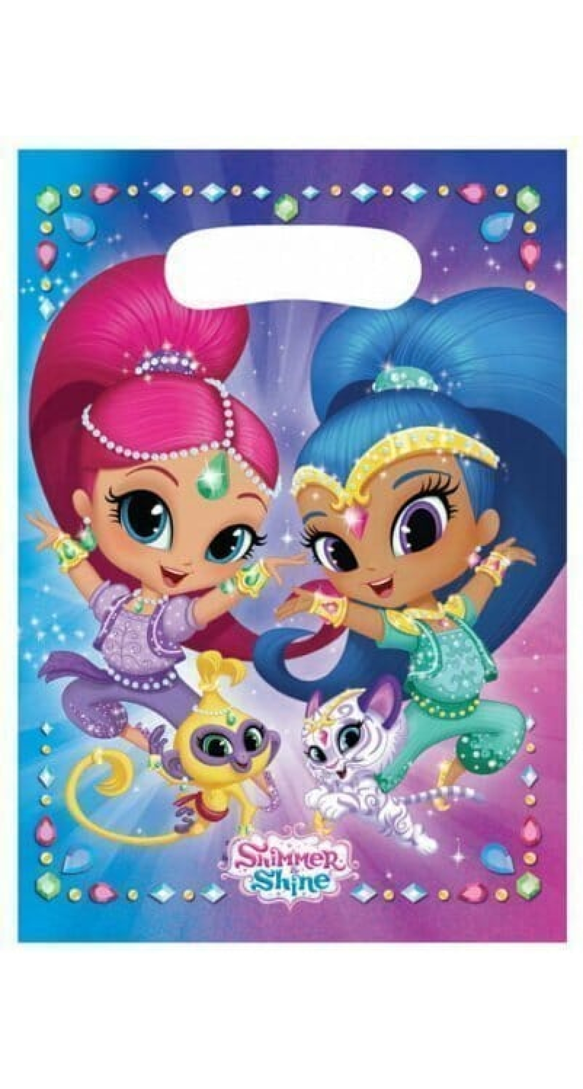 Shimmer and Shine Party Bags 17cm x 23cm - 8pk