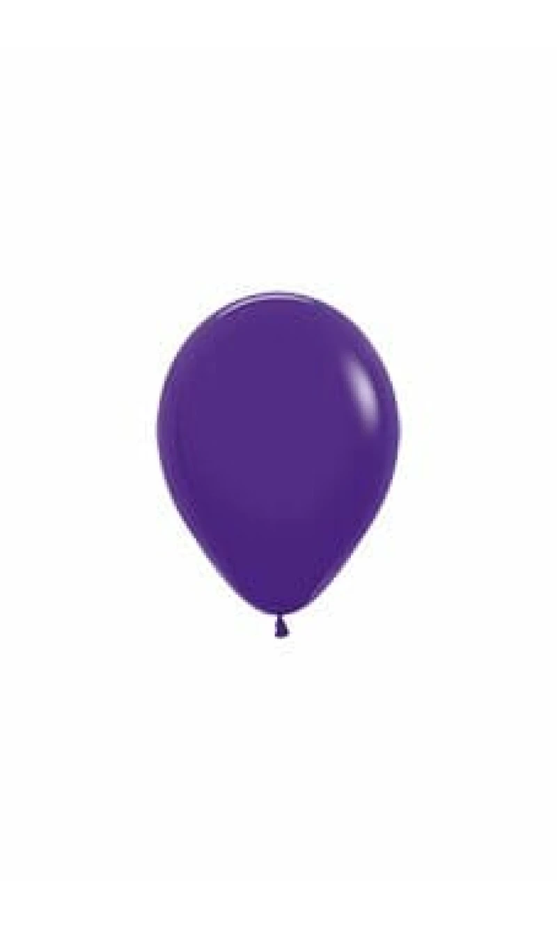 Fashion Solid - Violet Latex Balloon - (5" / 12cm)