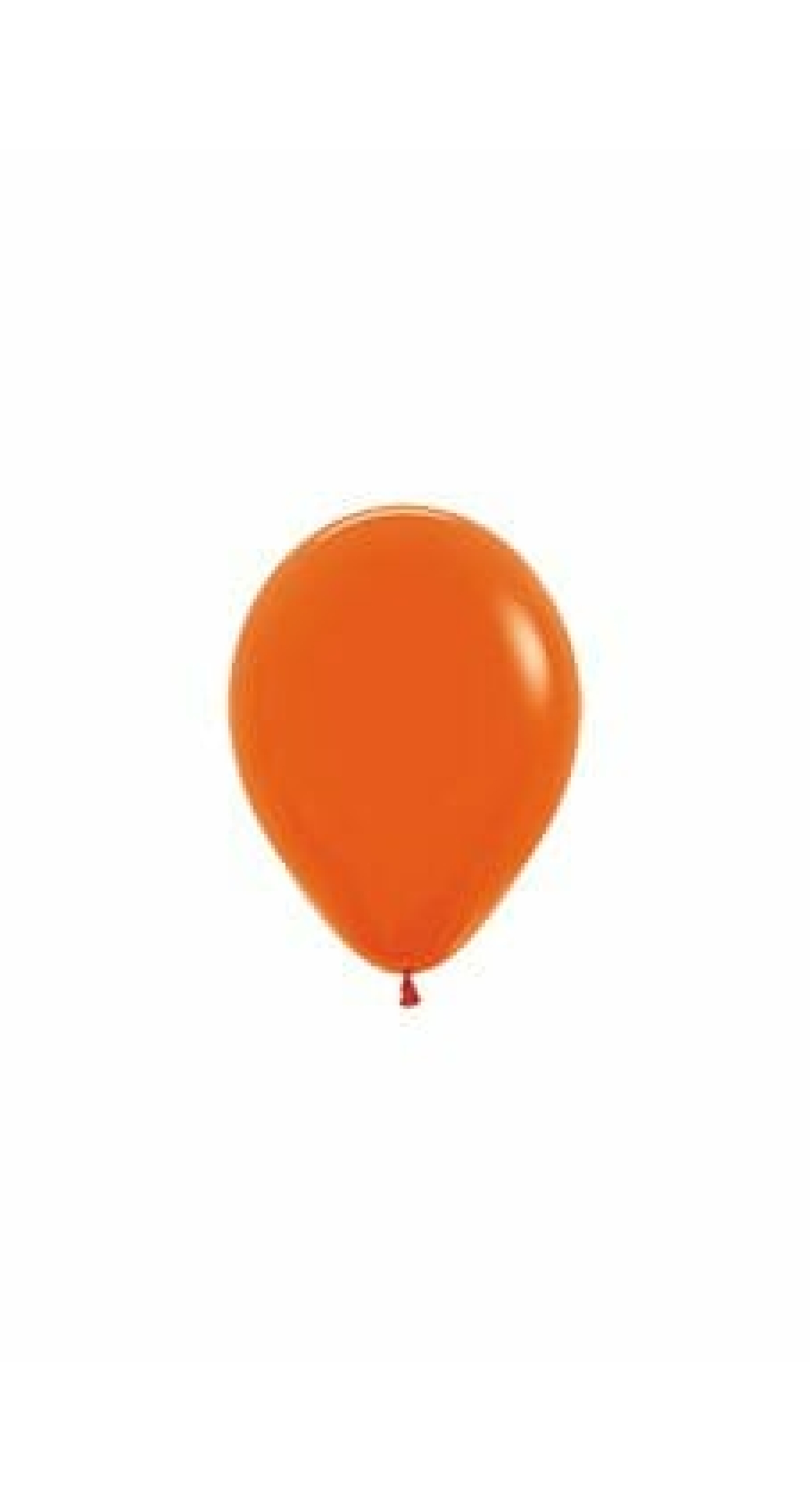 Fashion Solid - Orange Latex Balloon - (5" / 12cm)