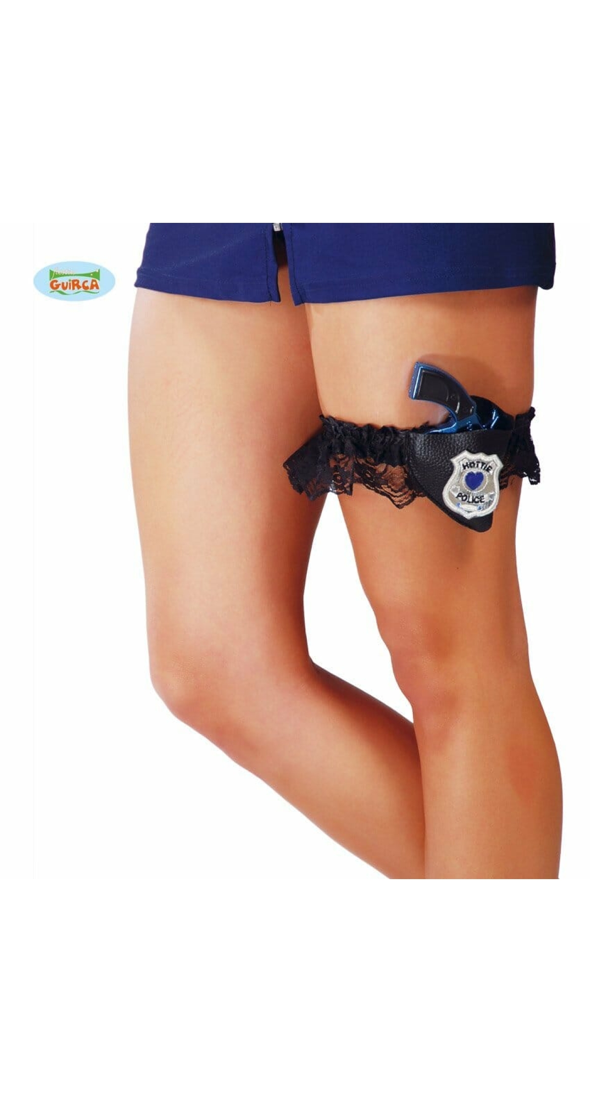 Suspender With Police Gun