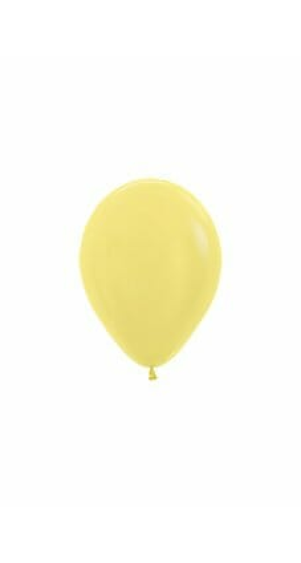 Satin Pearl - Yellow Latex Balloon - (5" / 12cm)