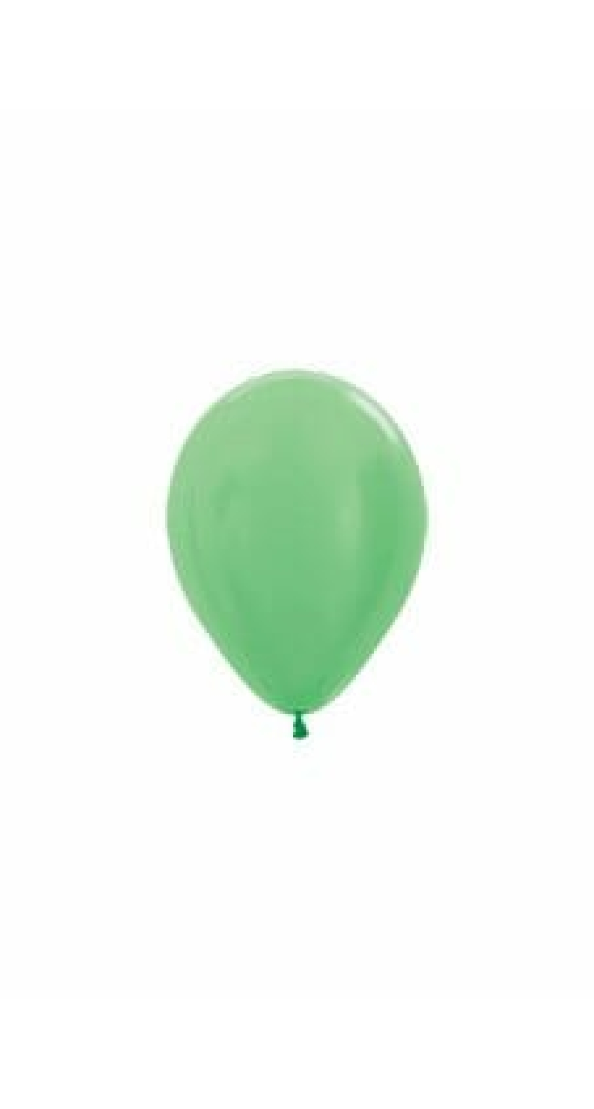 Satin Pearl - Green Latex Balloon - (5" / 12cm)