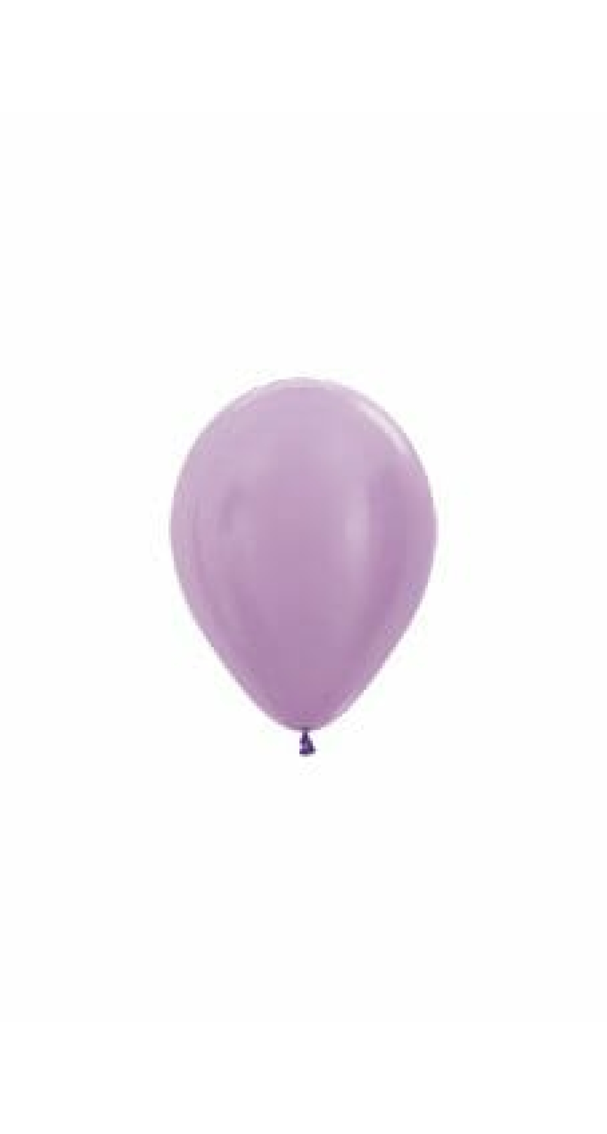 Satin Pearl - Lilac Latex Balloon - (5" / 12cm)