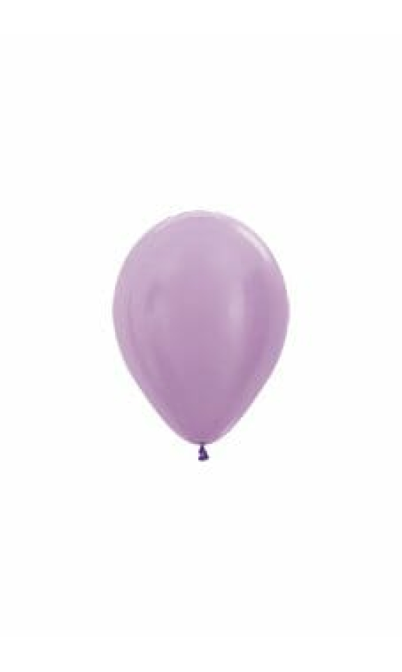 Satin Pearl - Lilac Latex Balloon - (5" / 12cm)