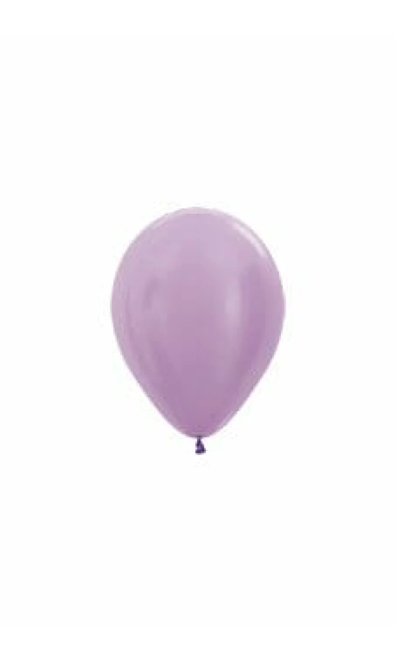 Satin Pearl - Lilac Latex Balloon - (5" / 12cm)