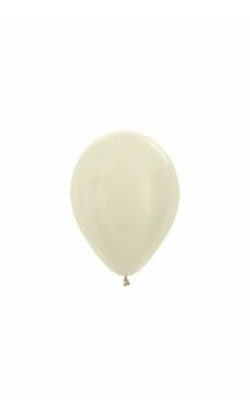 Satin Pearl - Ivory Latex Balloon - (5" / 12cm)