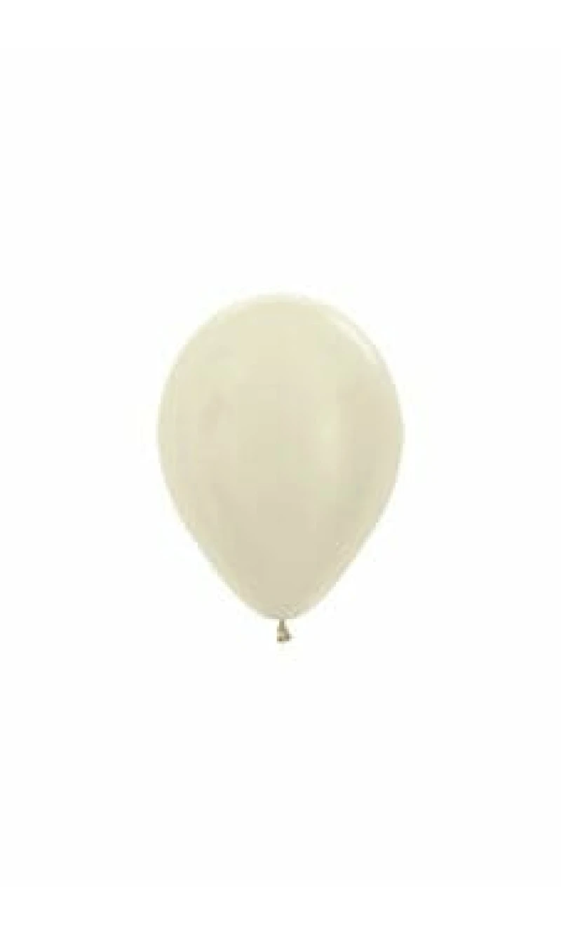 Satin Pearl - Ivory Latex Balloon - (5" / 12cm)