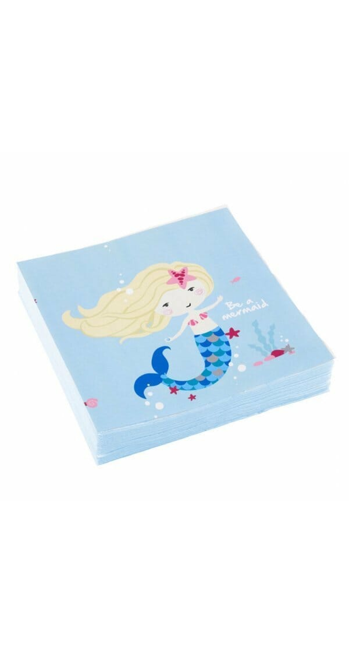 Be A Mermaid Lunch Paper Napkins 33cm x 33cm - 20pk