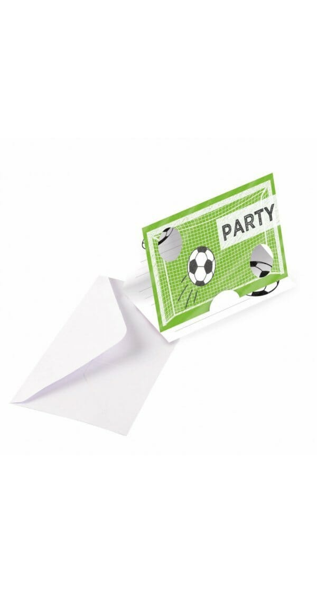 Kicker Football Party Invitations - 8pk