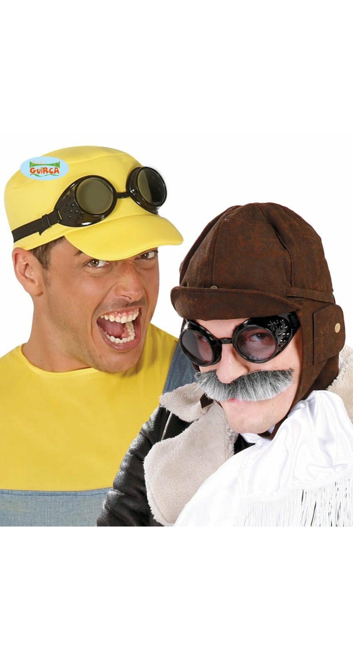 Black Pilot Minion Goggles