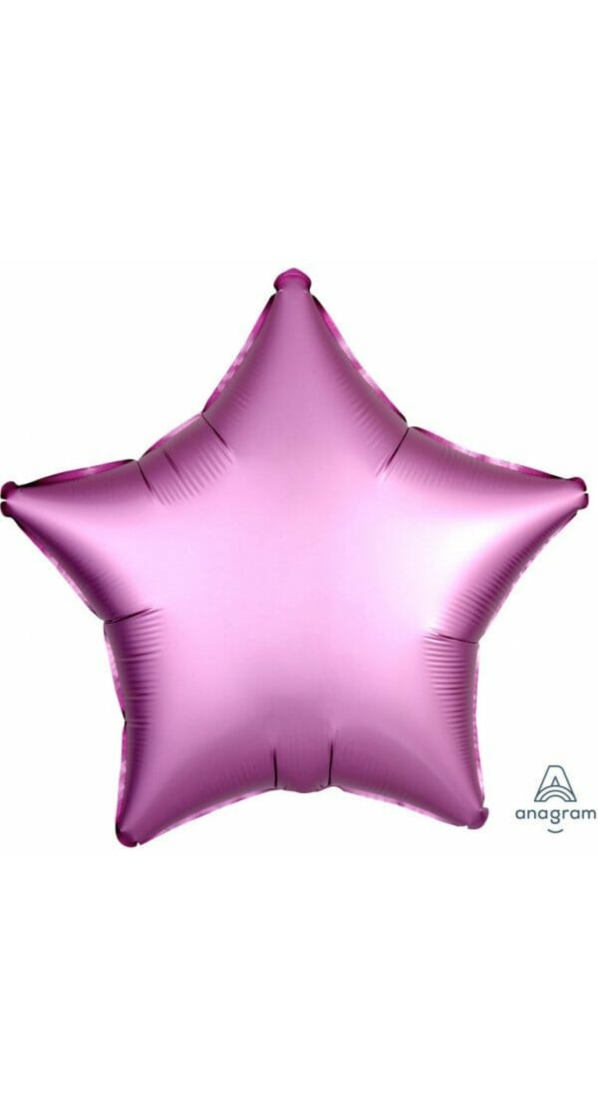 Satin Luxe Flamingo Foil Balloon Star - 19'' (48cm)