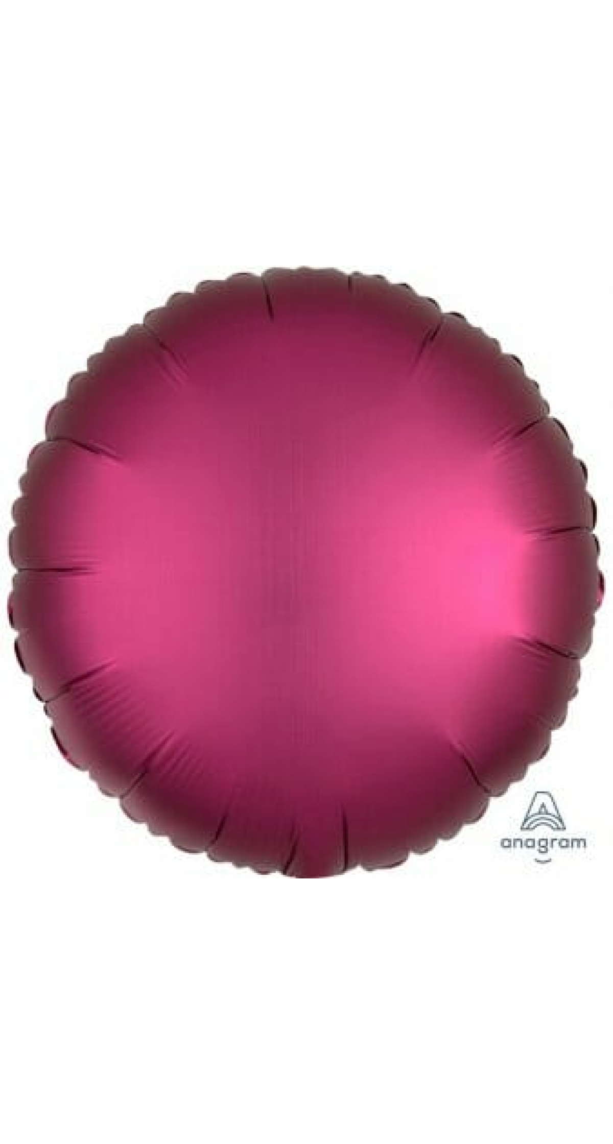 Satin Luxe Pomegranate Foil Balloon Round - 17'' (43cm)