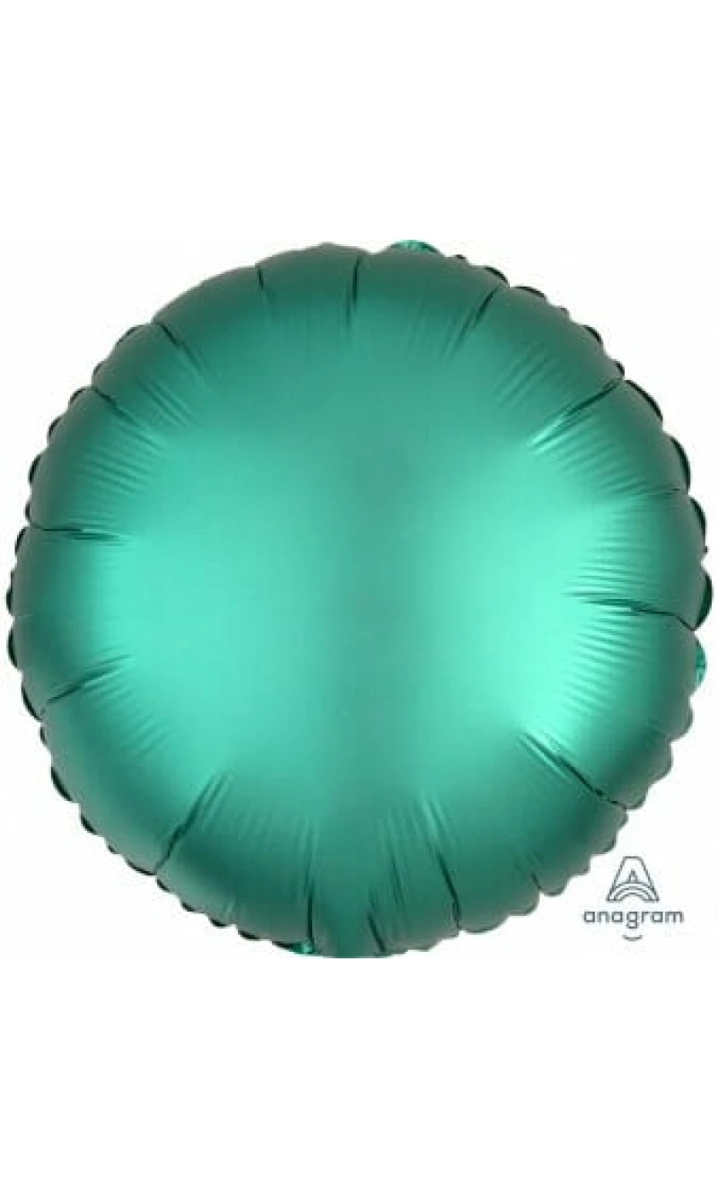 Satin Luxe Jade Foil Balloon Round - 17'' (43cm)