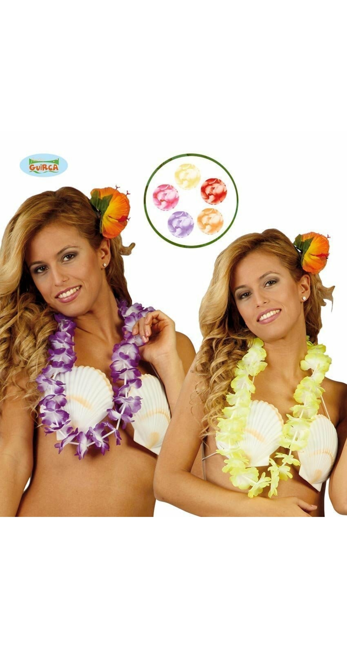 Lei Necklace Assorted Colors (18325) - One Size