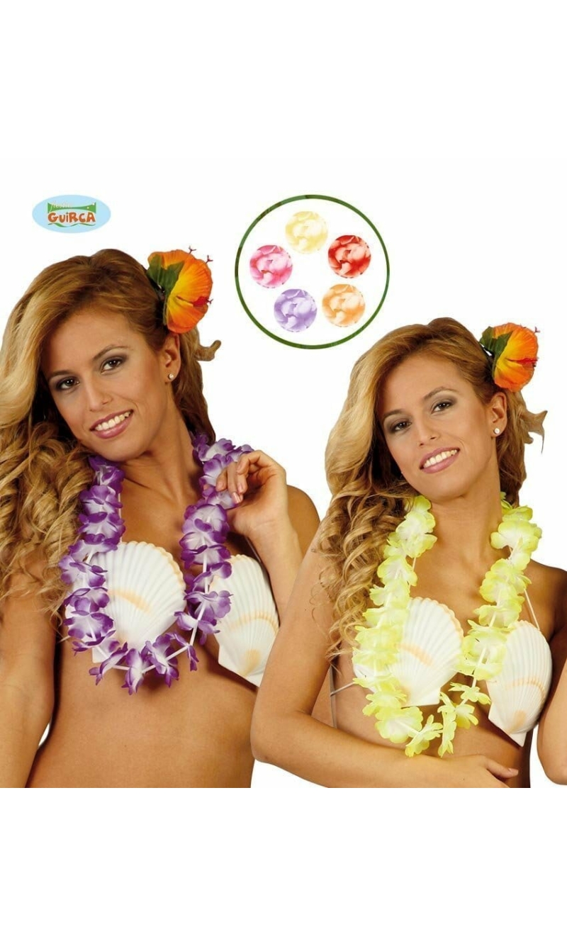 Lei Necklace Assorted Colors (18325) - One Size