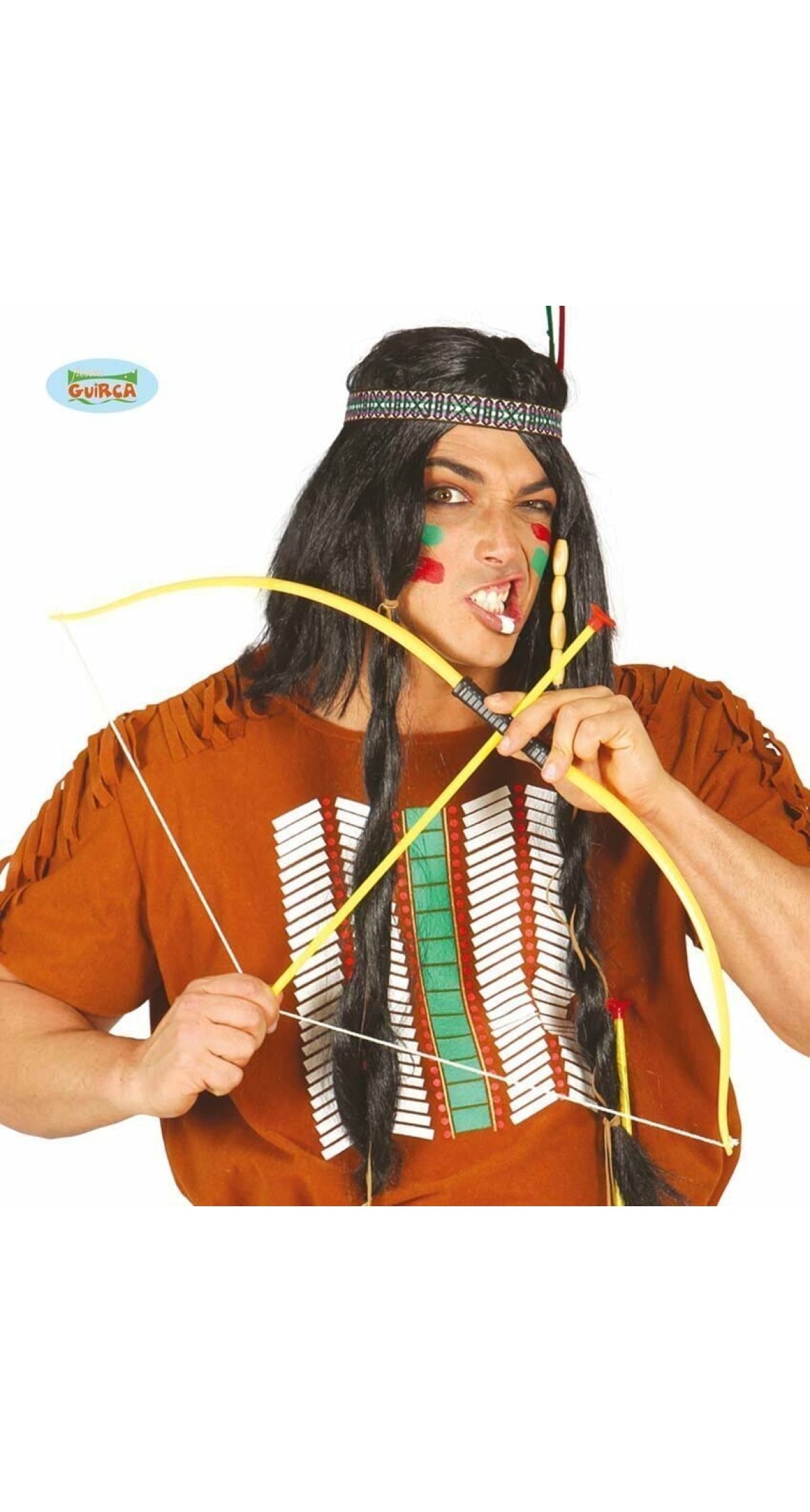 Indian Bow With Arrows 75cm
