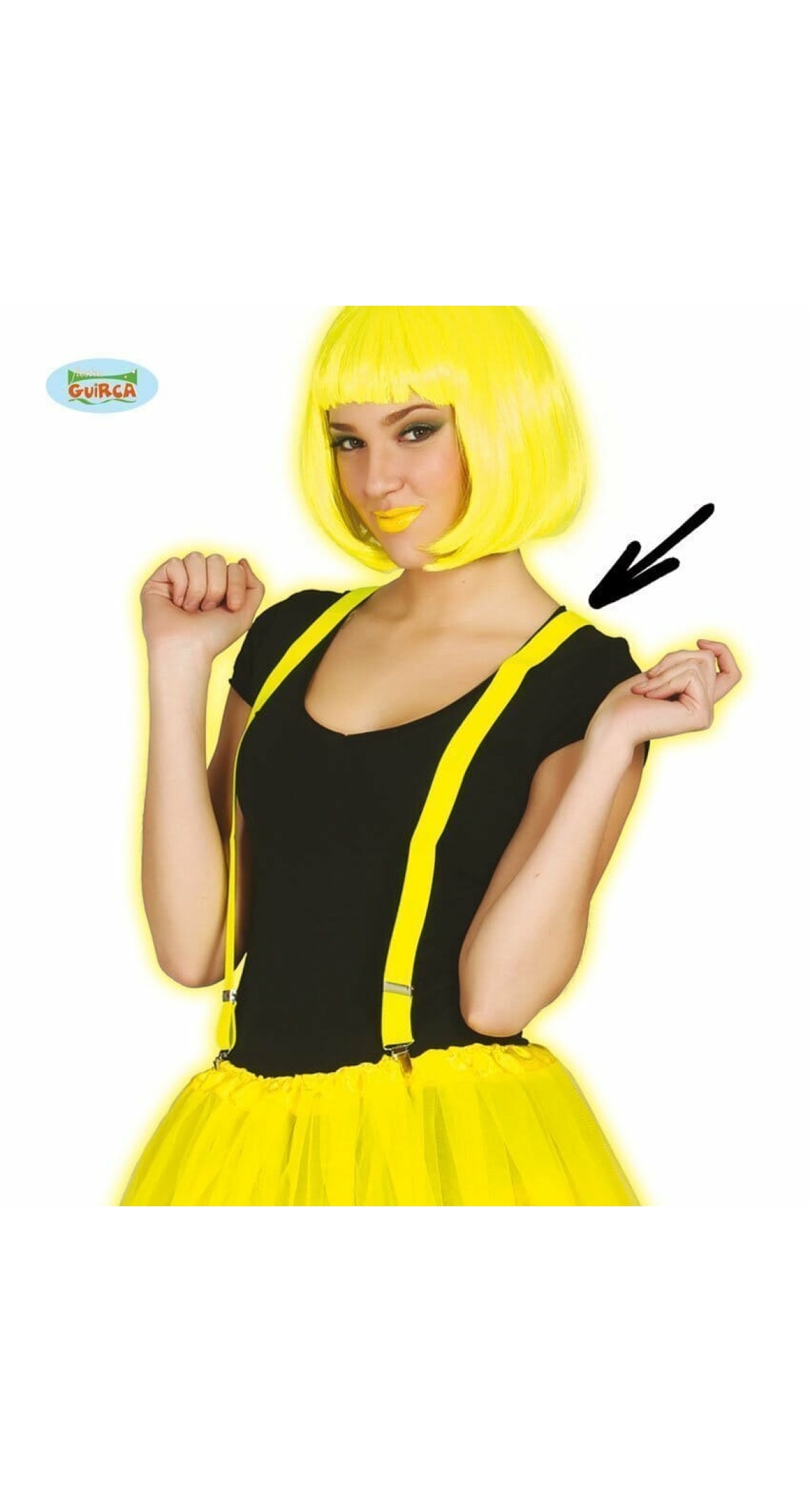 Neon Yellow Braces