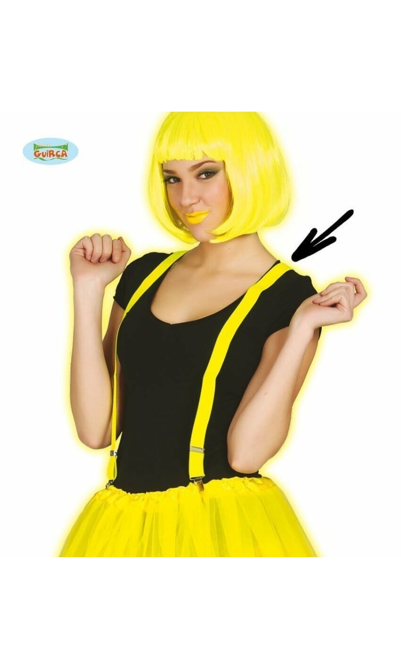 Neon Yellow Braces