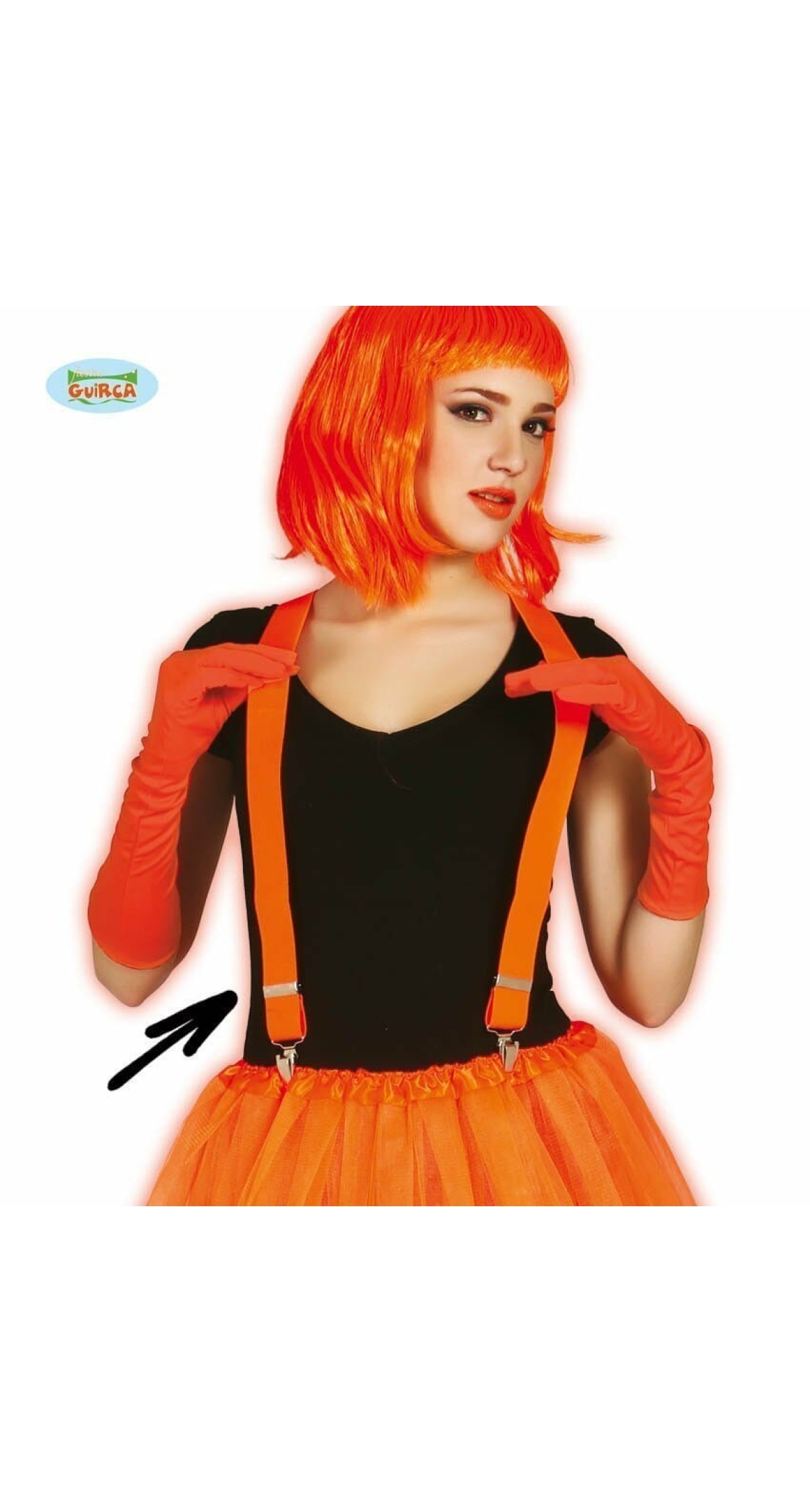 Neon Orange Braces