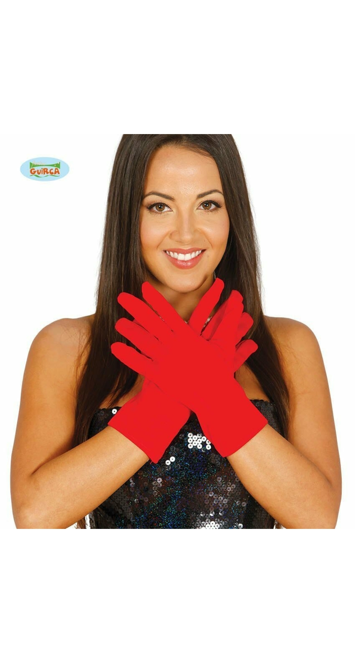 Adult's Red Gloves 25cm (Pair)
