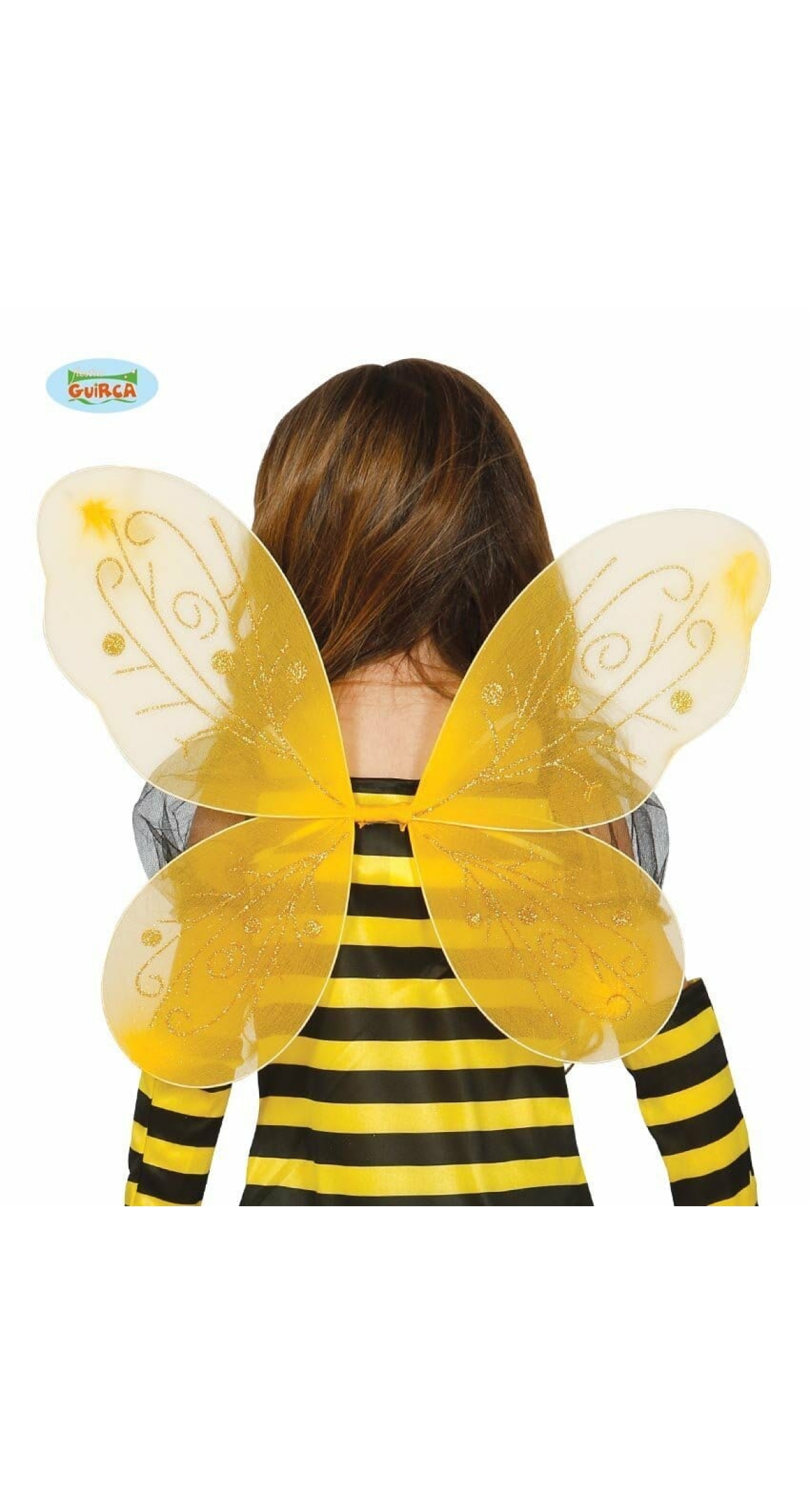 Yellow Bee Wings - 44cm x 35cm