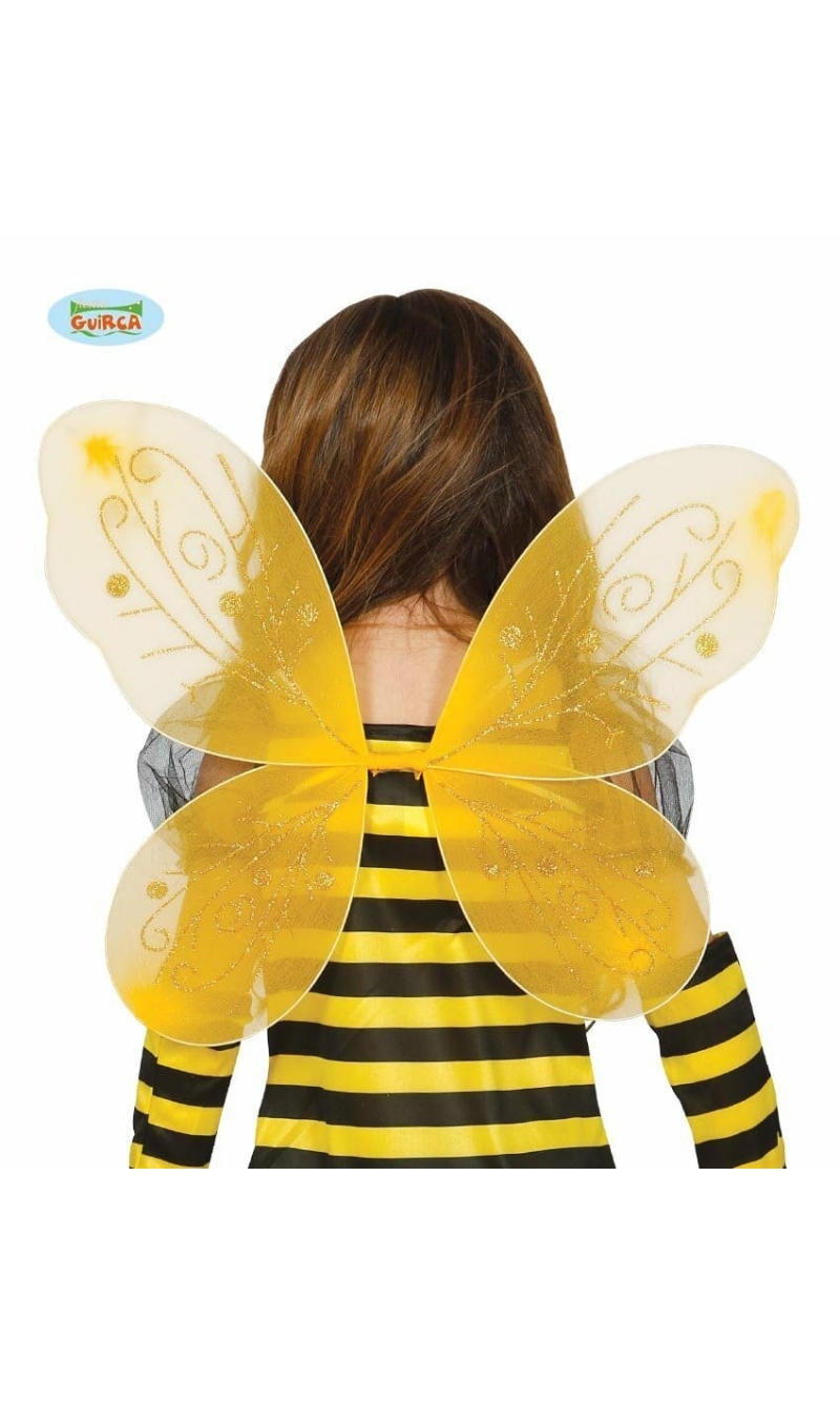 Yellow Bee Wings - 44cm x 35cm
