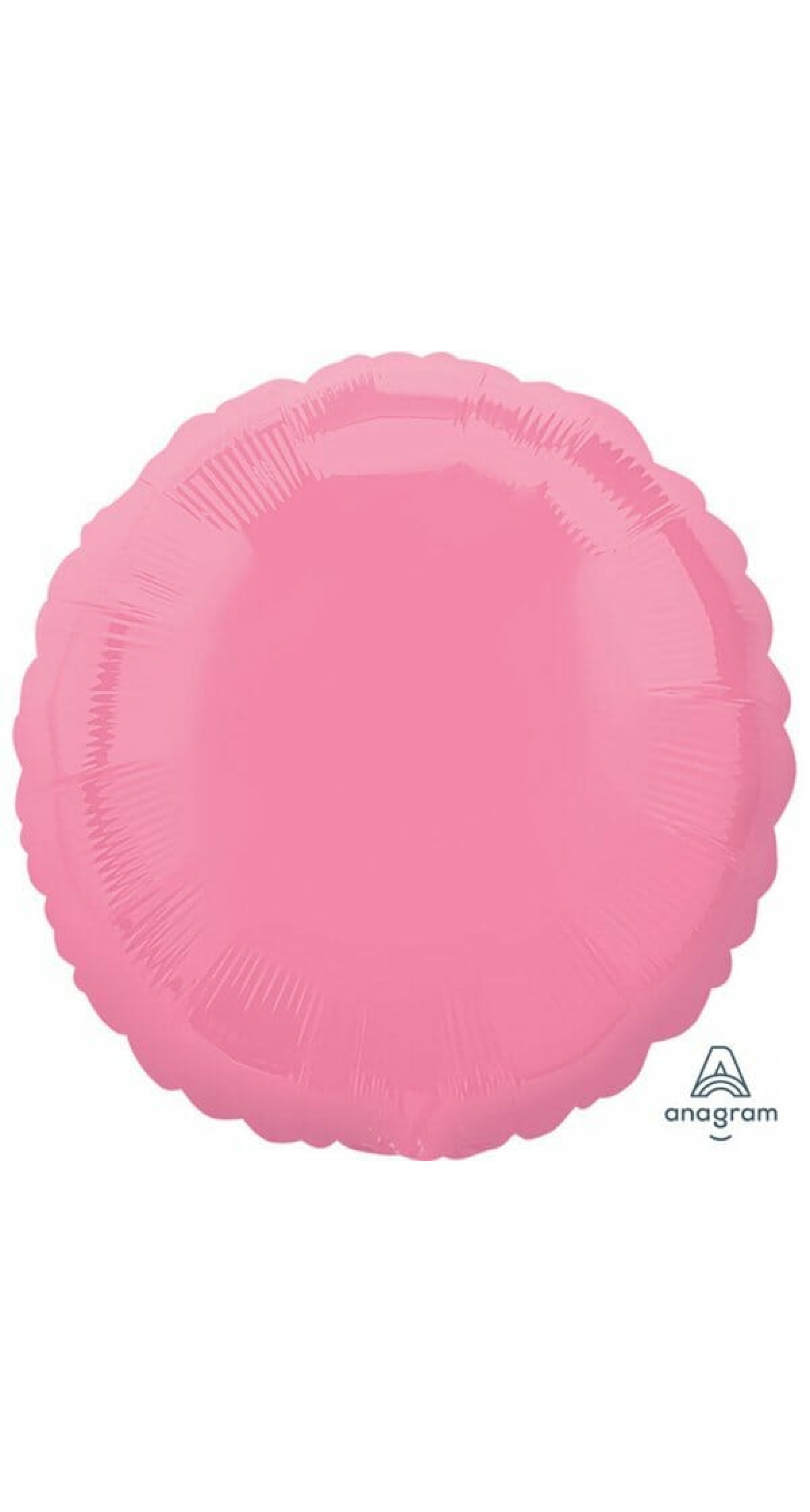 Bubble Gum Pink" Foil Balloon Round - 43cm