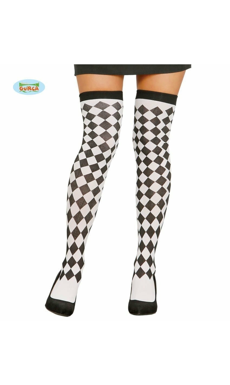 Harlequin Tights - Adult One Size