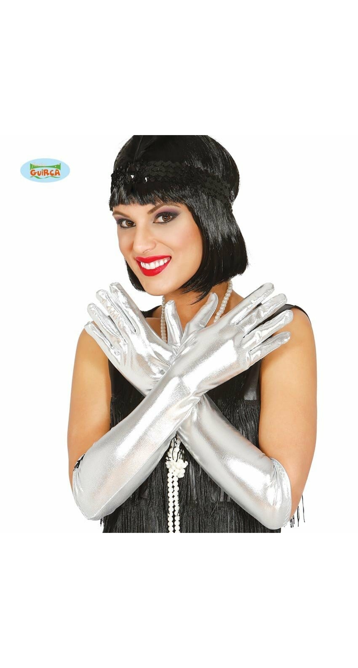 Silver Gloves, 44 cm