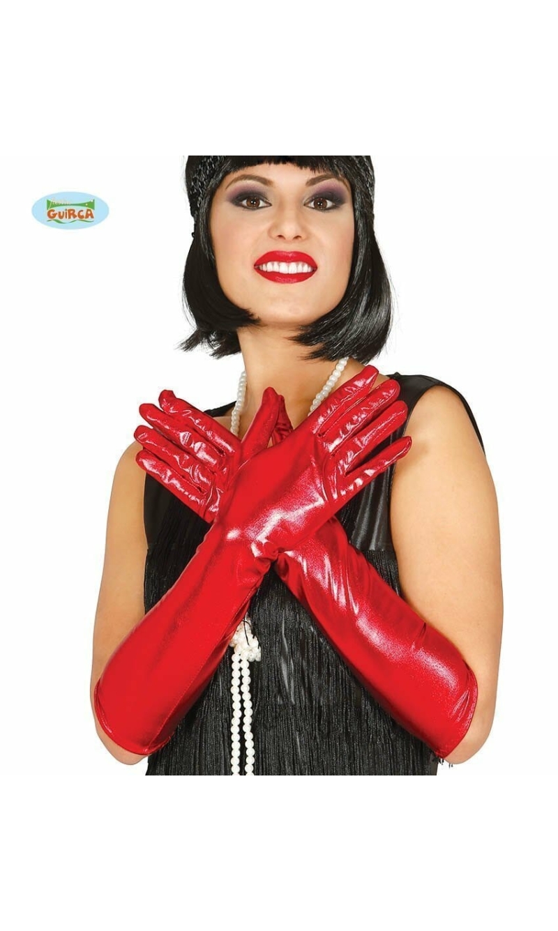 Red Gloves, 44 cm