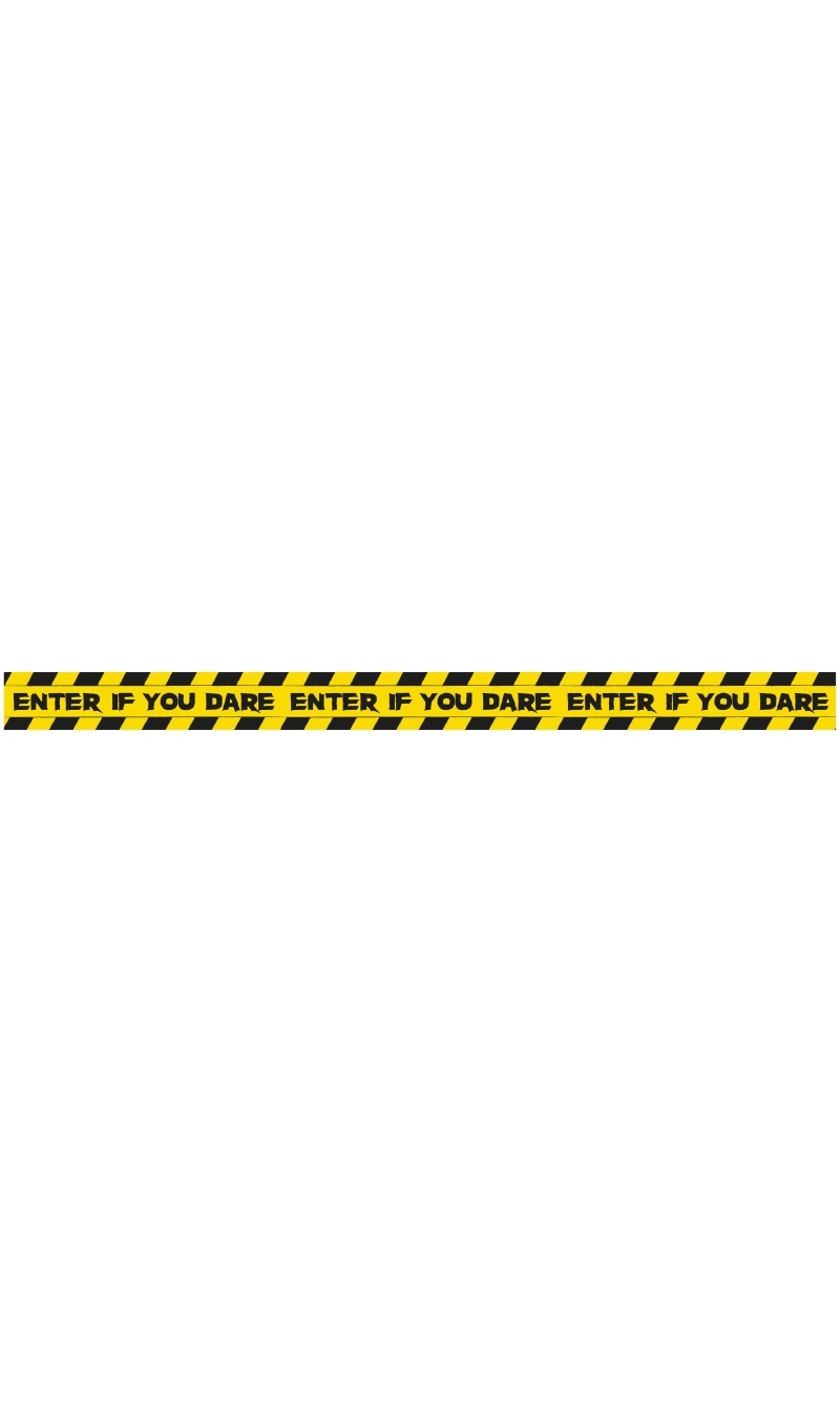 Fright Tape 3 Ghoulish Designs - 9.1m