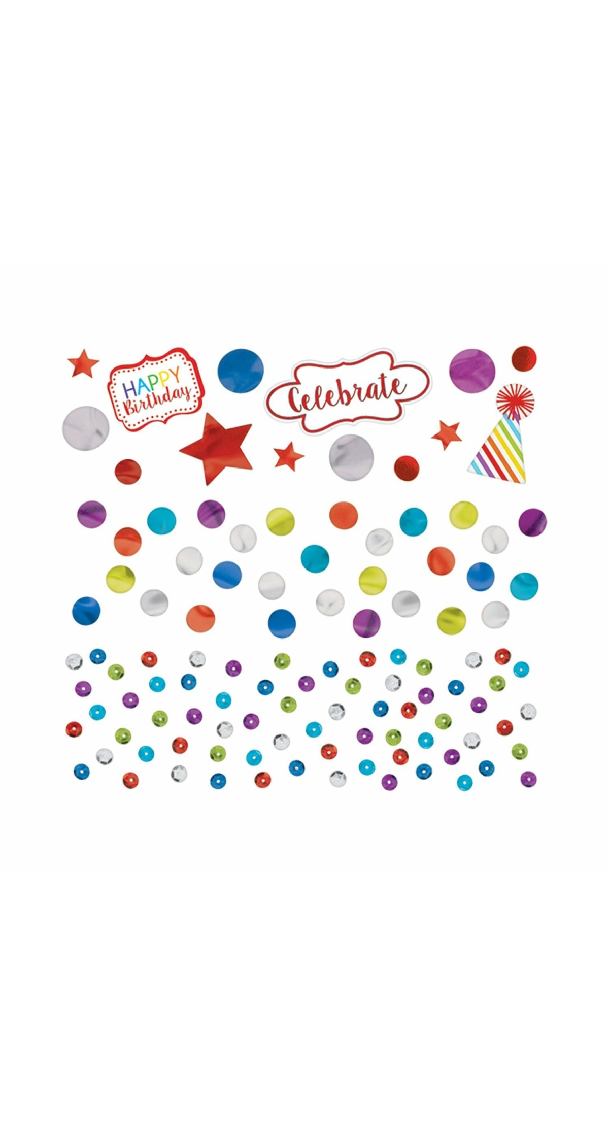Happy Birthday Rainbow Confetti - 34g
