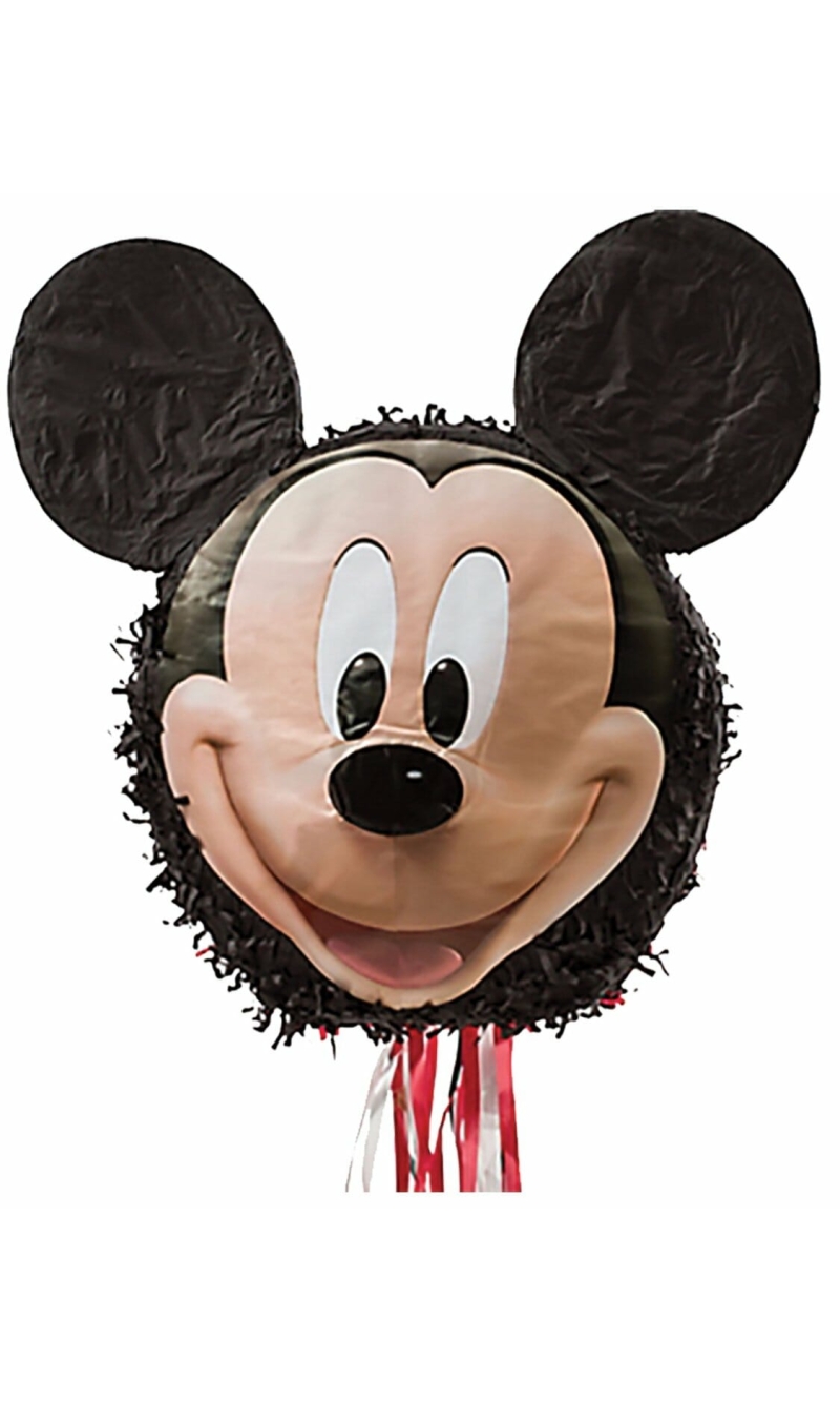 Pull Pinata Mickey Mouse - 43cm x 45.5cm x 10.5cm
