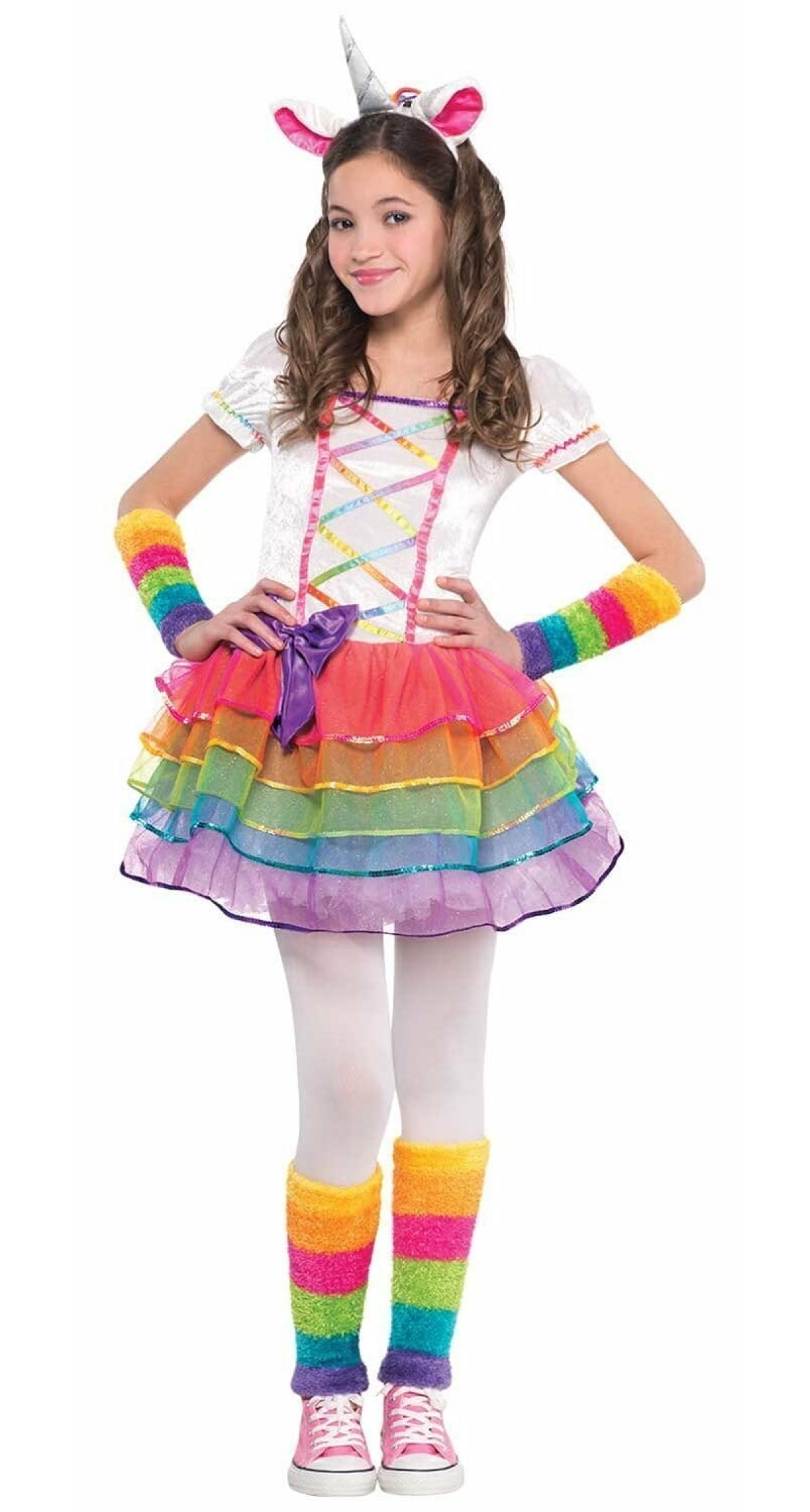 Rainbow Unicorn Costume - Age 8 to 10 Years
