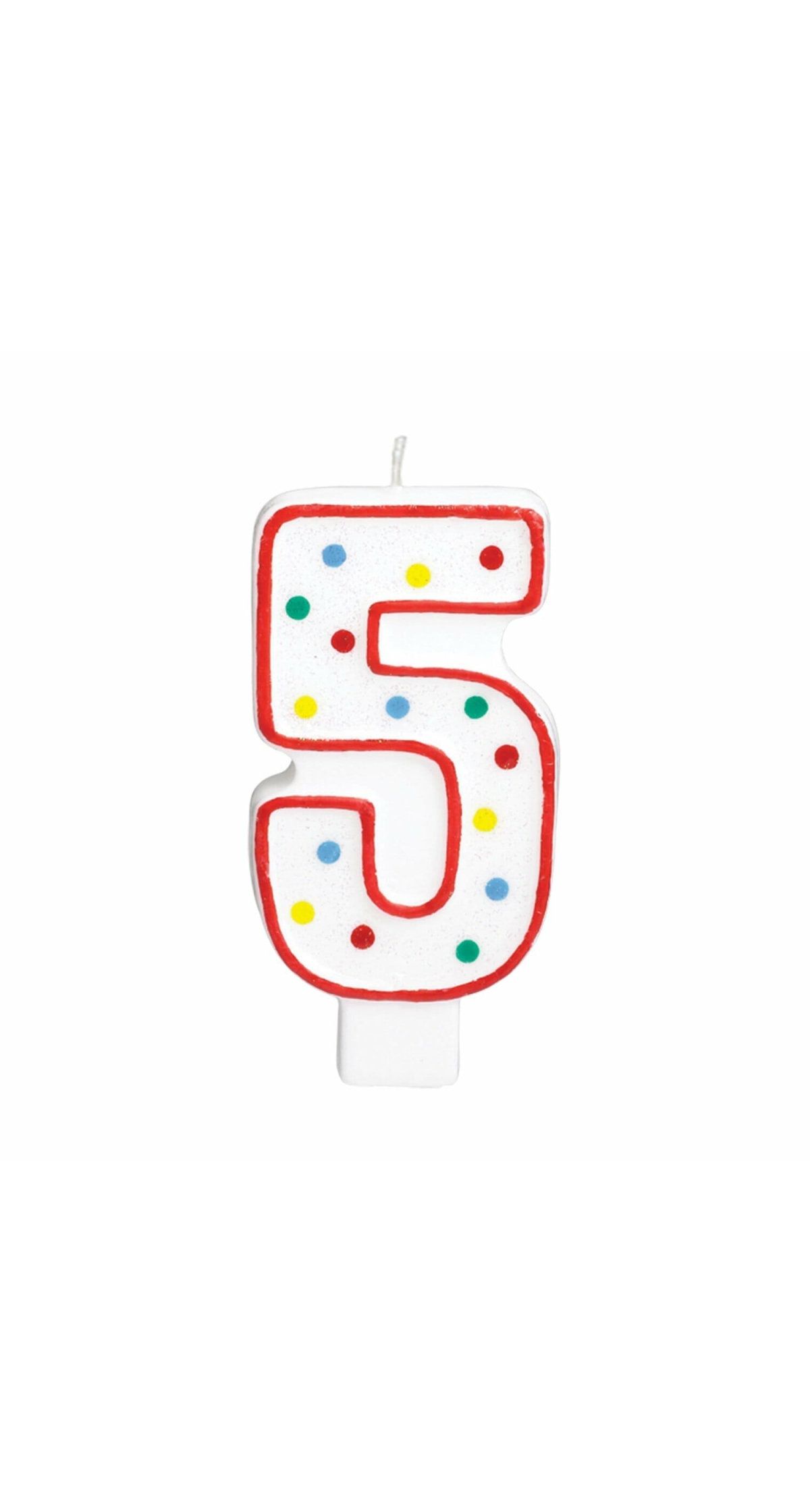 Candle Number 5 Giant Size - 13.3cm