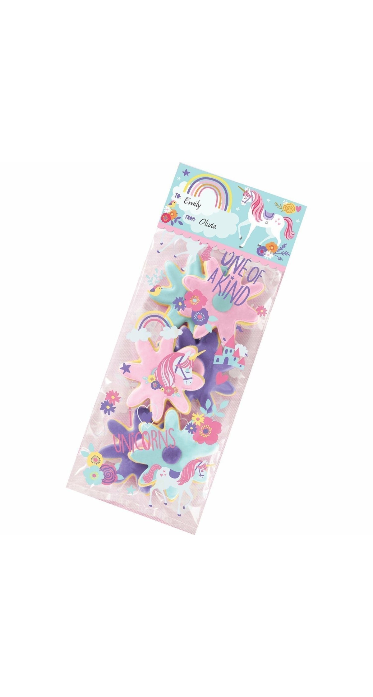 Magical Unicorn Treat Bag Kit Party Bag - 20pk