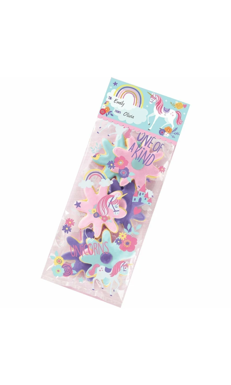 Magical Unicorn Treat Bag Kit Party Bag - 20pk
