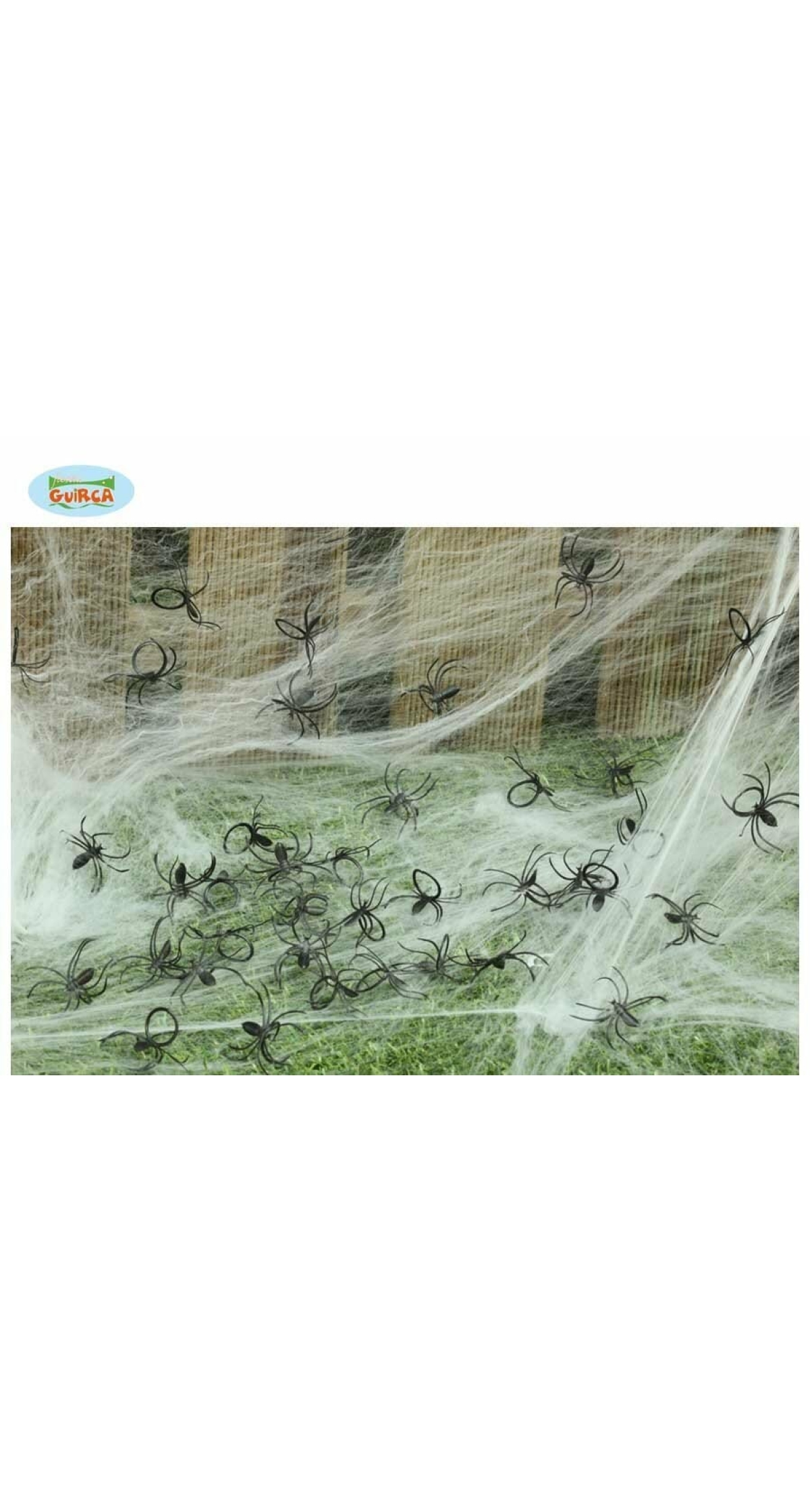 Decorative Bag of Plastic Spiders - 50pcs